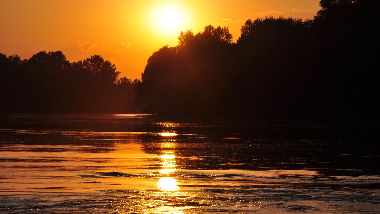 Nikon D90 sample photo. River, sunset, nature photography