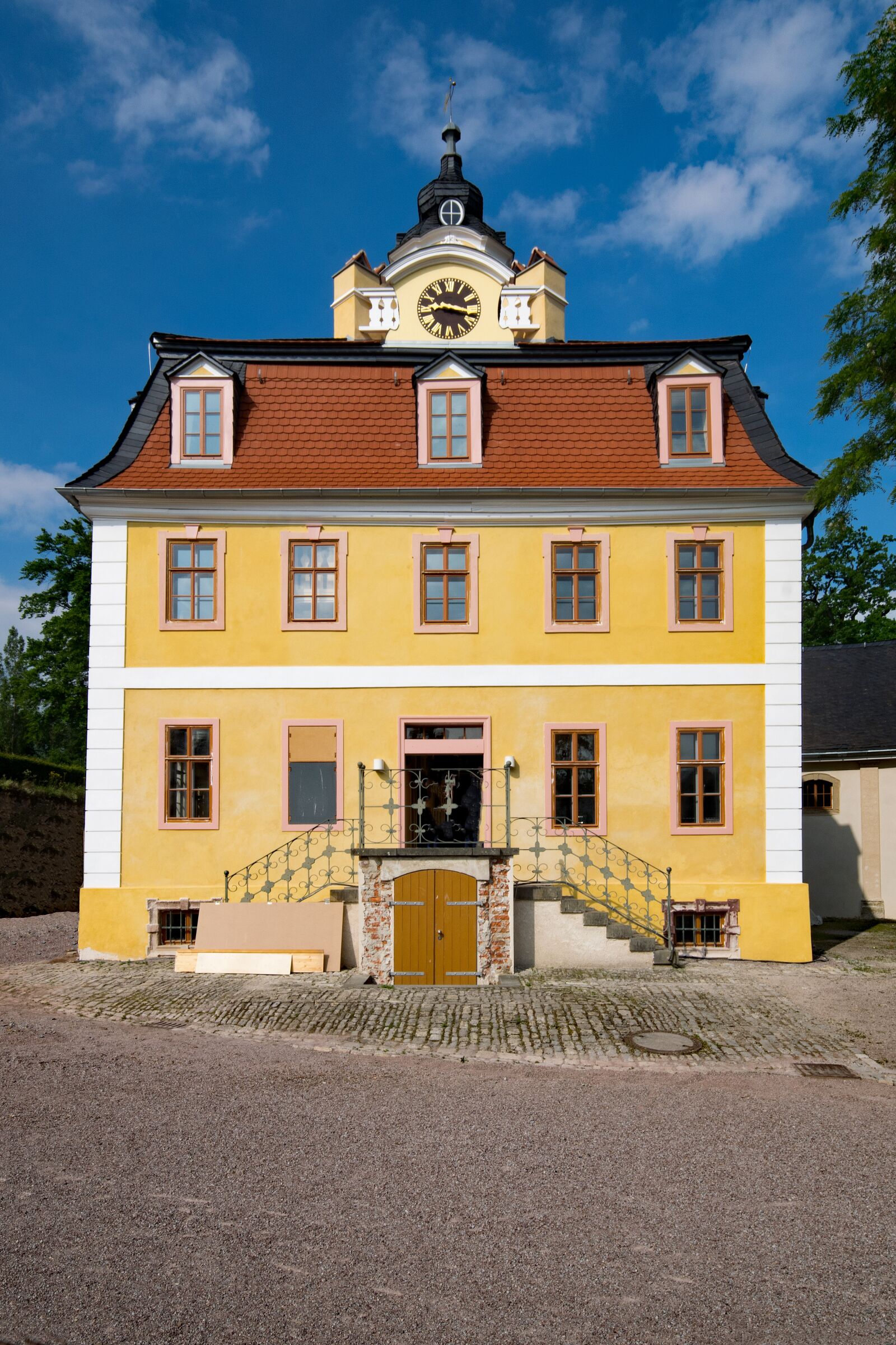 Nikon D5300 sample photo. Castle, belvedere, weimar photography