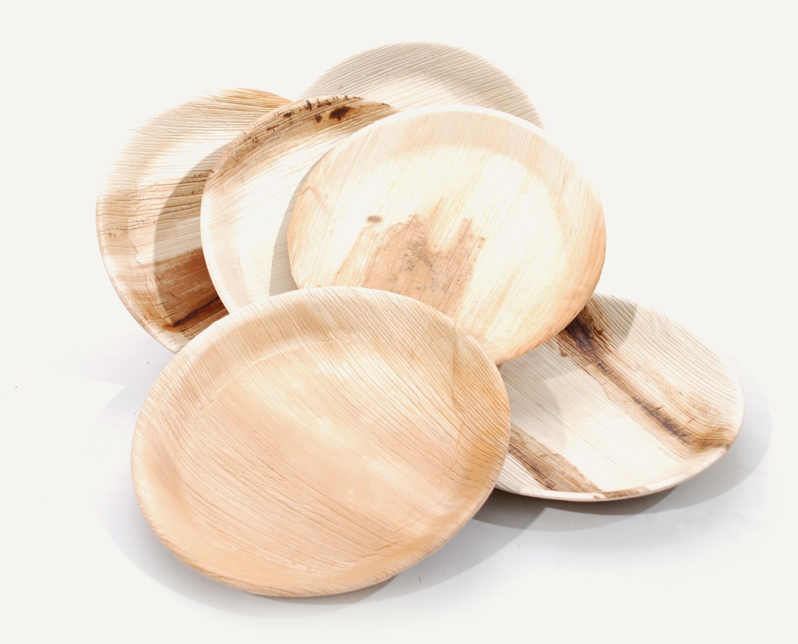 Nikon D80 sample photo. Round, plates, palm leaf photography