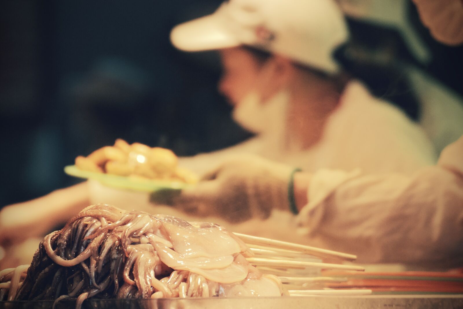 Canon EOS 550D (EOS Rebel T2i / EOS Kiss X4) sample photo. China, food, squid photography
