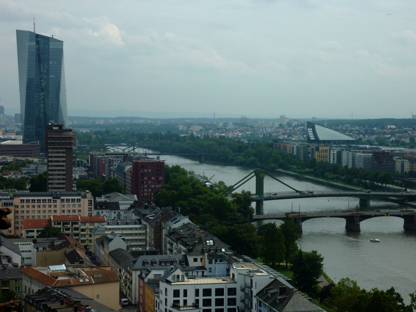 Panasonic DMC-TZ7 sample photo. Ecb, european central bank photography