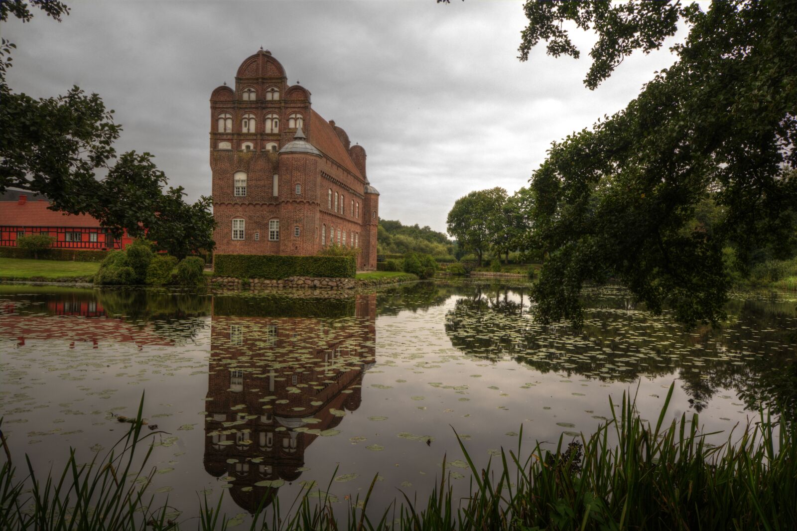 Nikon D7100 sample photo. Hesselagergaard, castle, fyn photography