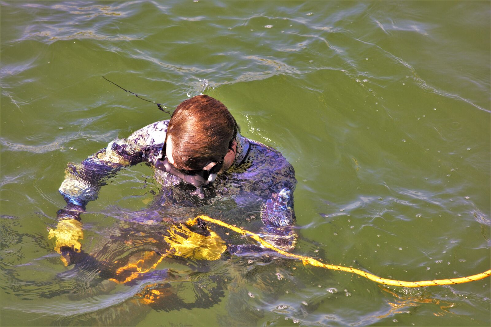 Nikon D7100 sample photo. Diver, commercial, tethered to photography