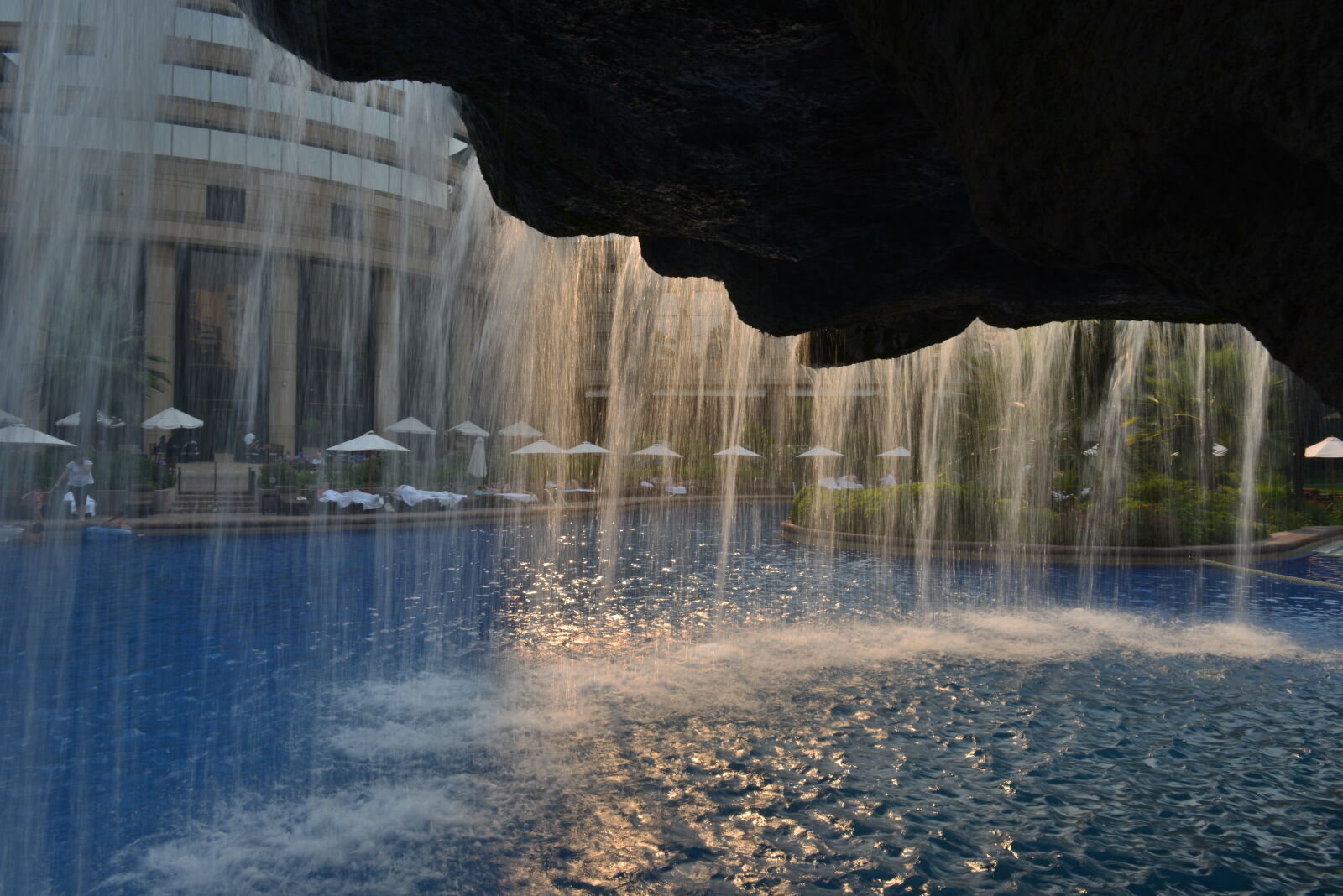 Nikon AF-S Nikkor 24-70mm F2.8G ED sample photo. Cool, light, water, waterfall photography