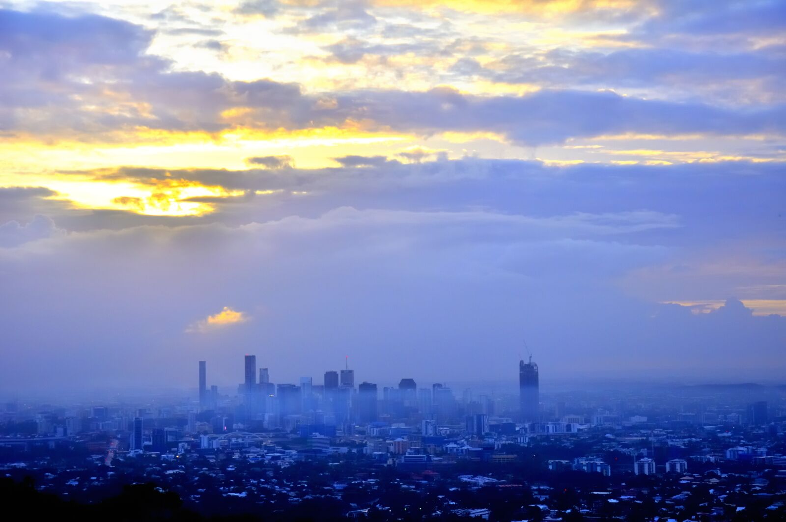 Nikon D90 sample photo. Sunrise, coottha, brisbane photography