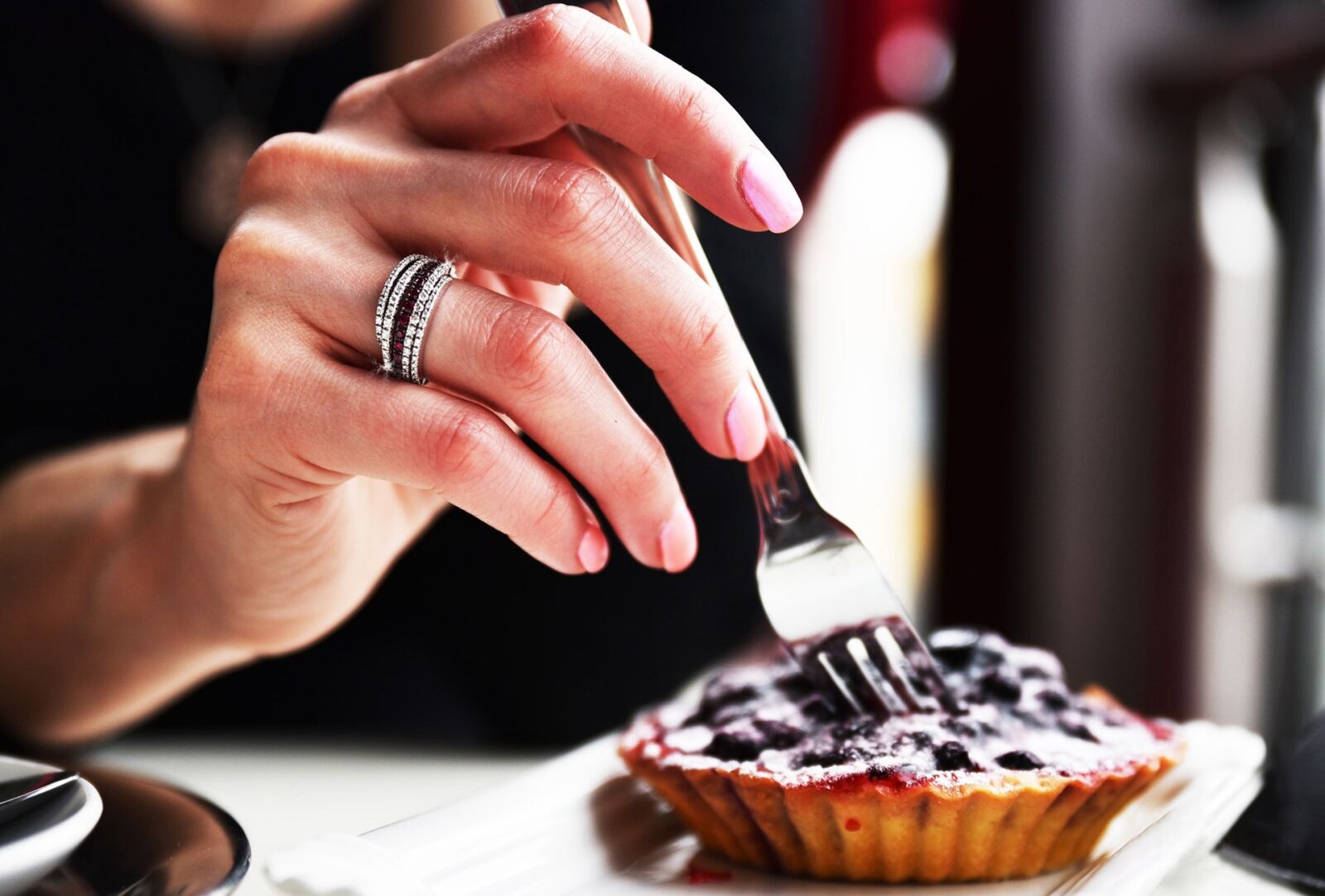 Nikon D750 sample photo. Ring, hand, diamond photography