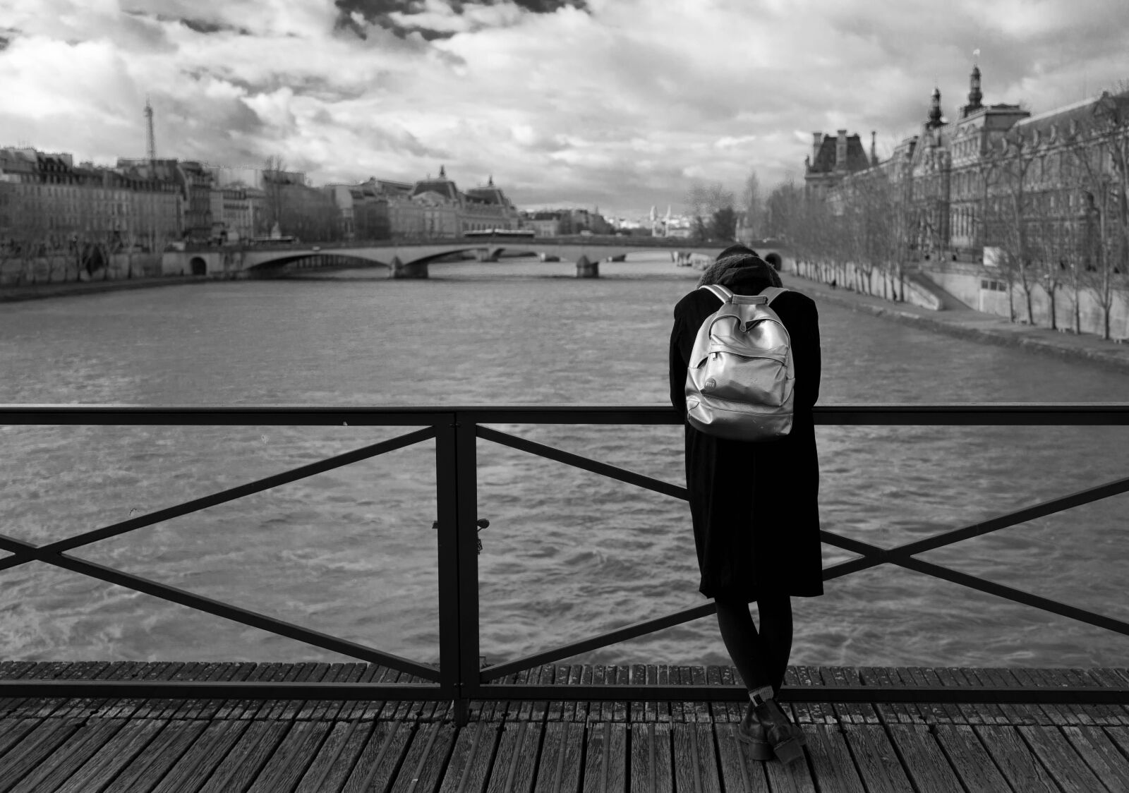 Nikon D600 sample photo. Pont des arts, paris photography