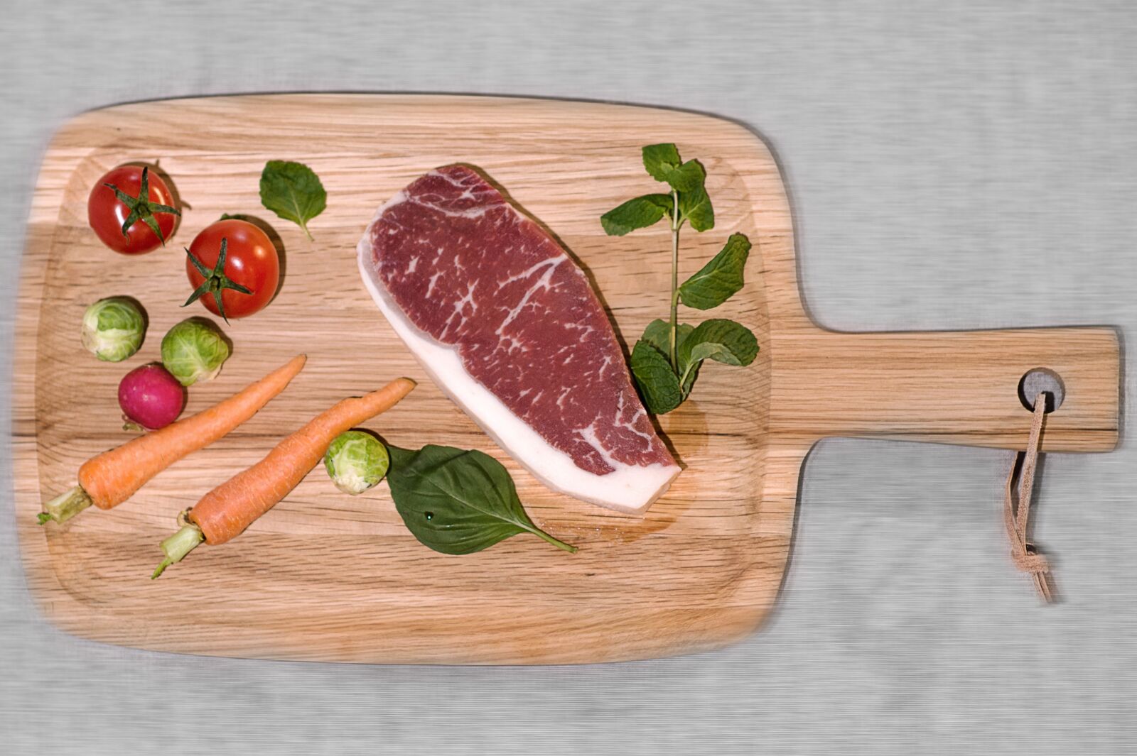 Nikon D4S sample photo. Striploin, grain-fed, beef photography