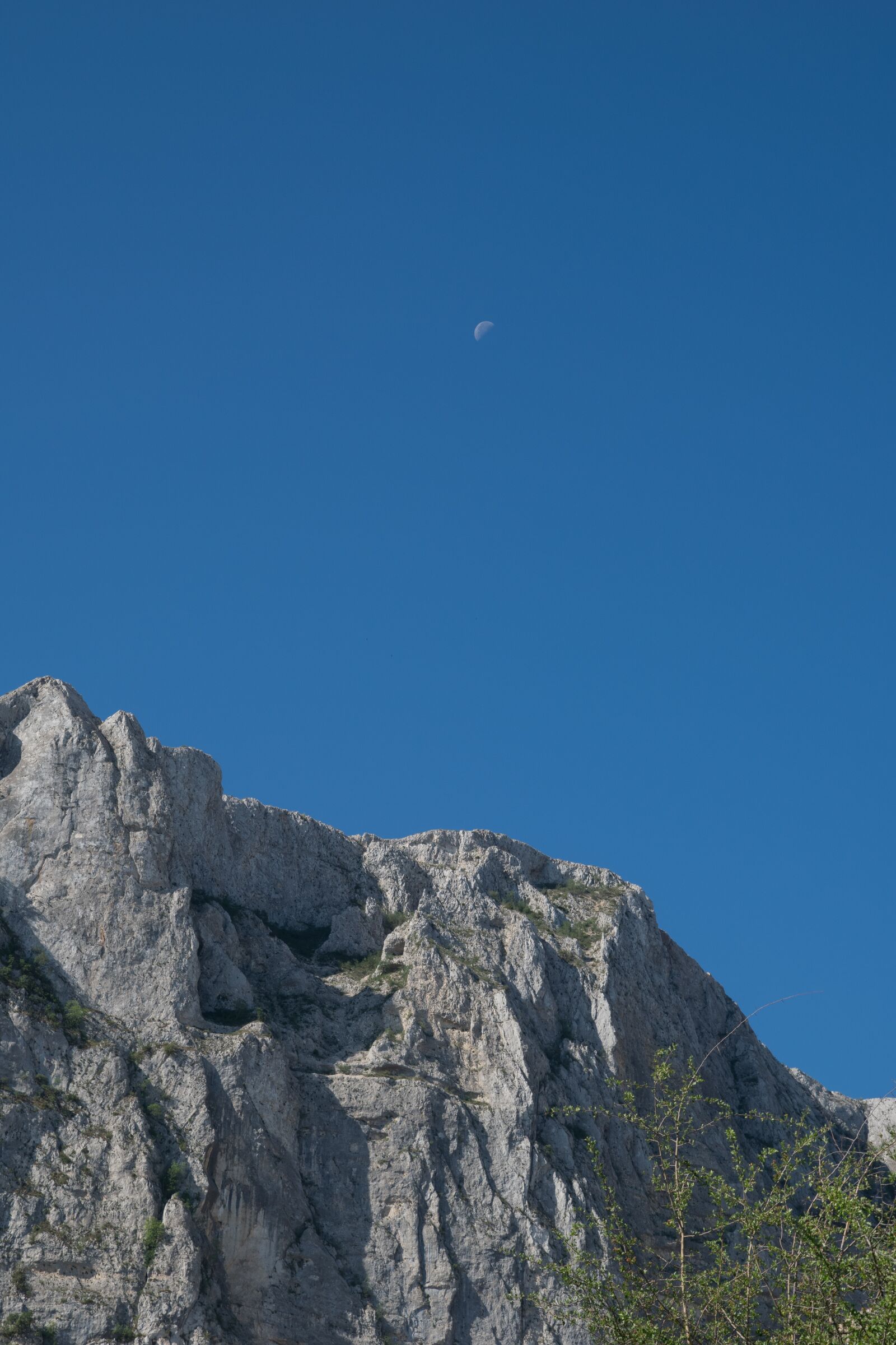 Nikon D5300 sample photo. Moon, aitana, mountain photography