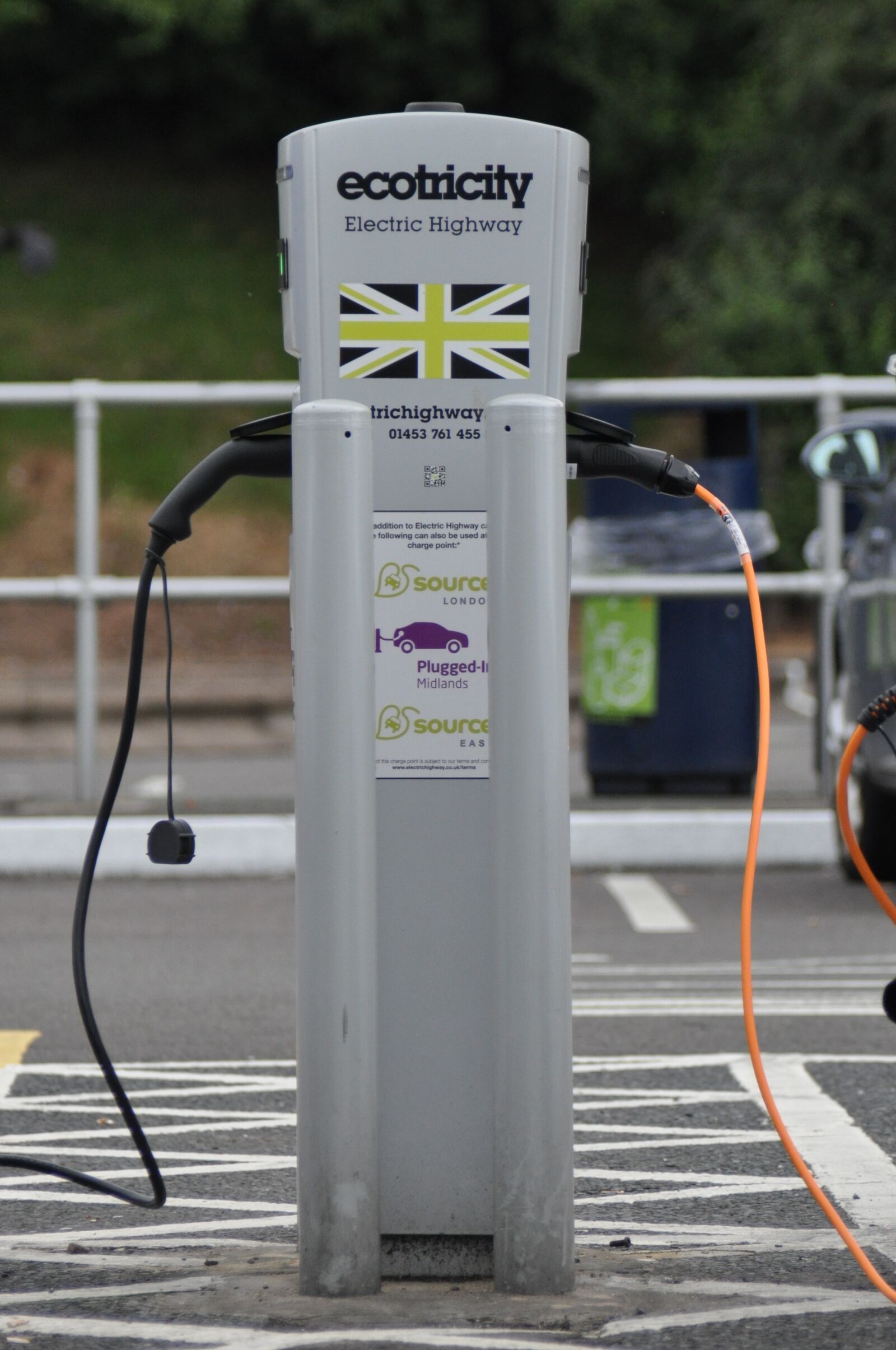 Nikon D5000 sample photo. Charge point, ev, electric photography