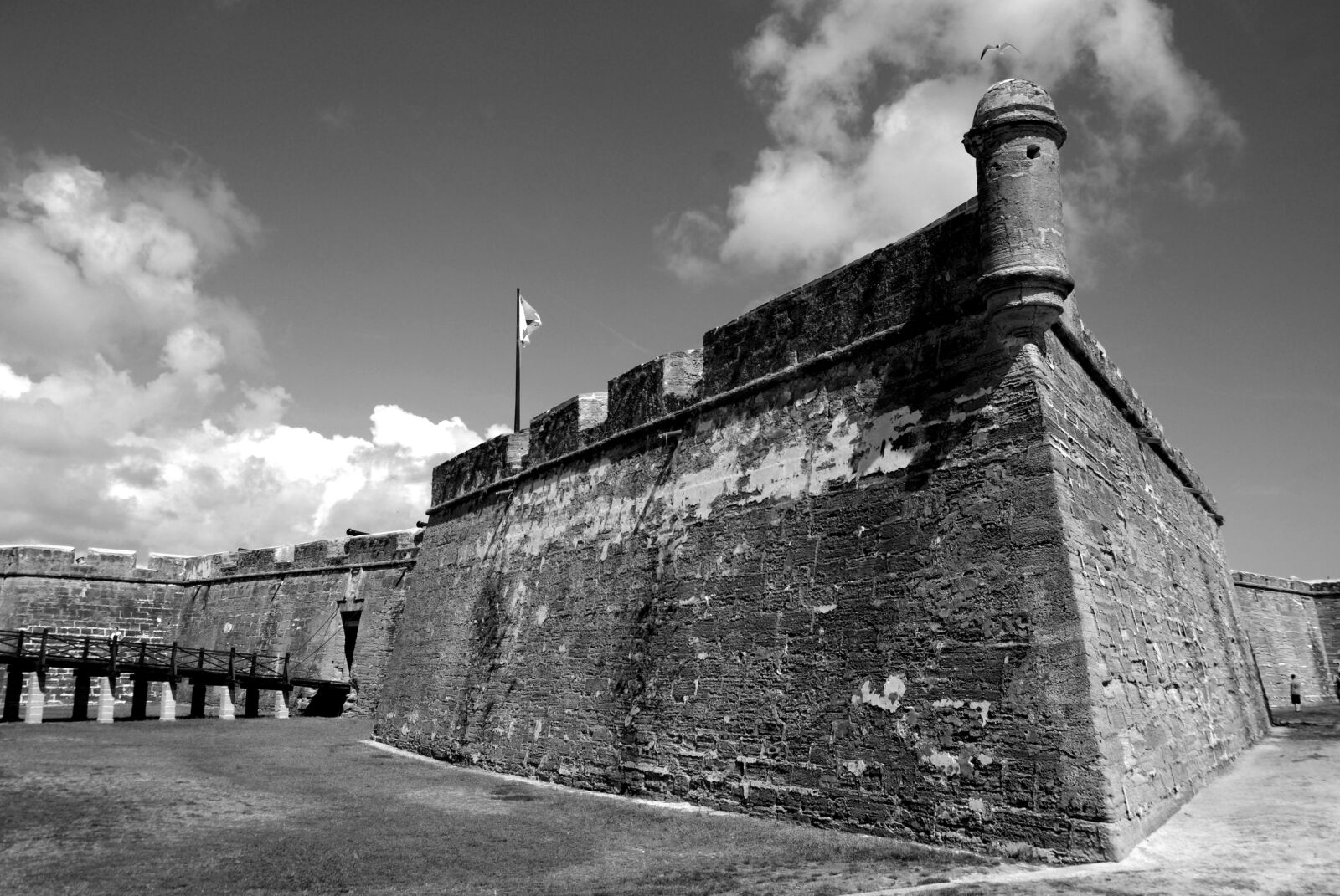 Nikon D200 sample photo. Castle of san marcos photography