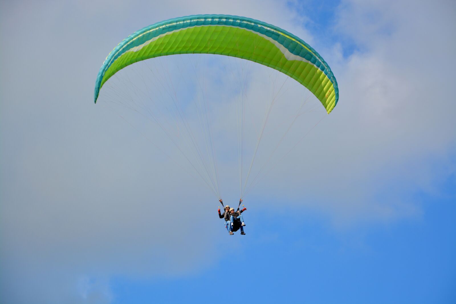 Nikon D5200 sample photo. Paragliding, paraglider, sailing photography