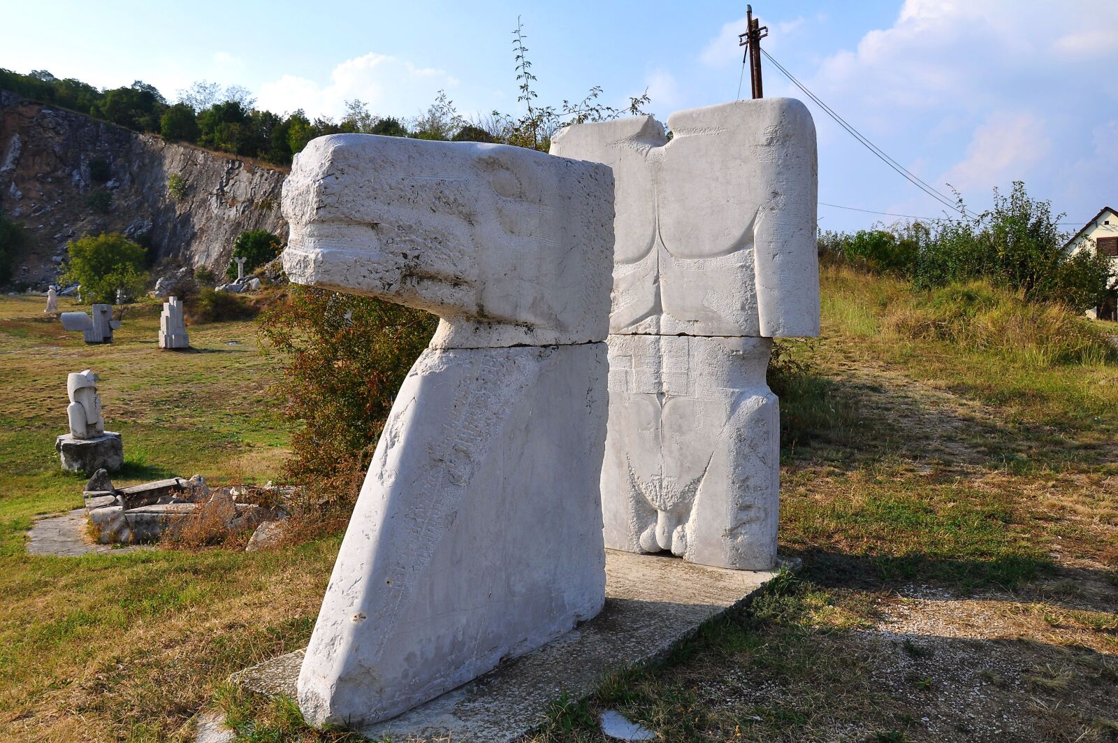 Nikon D90 sample photo. Stone sculpture, the mountain photography