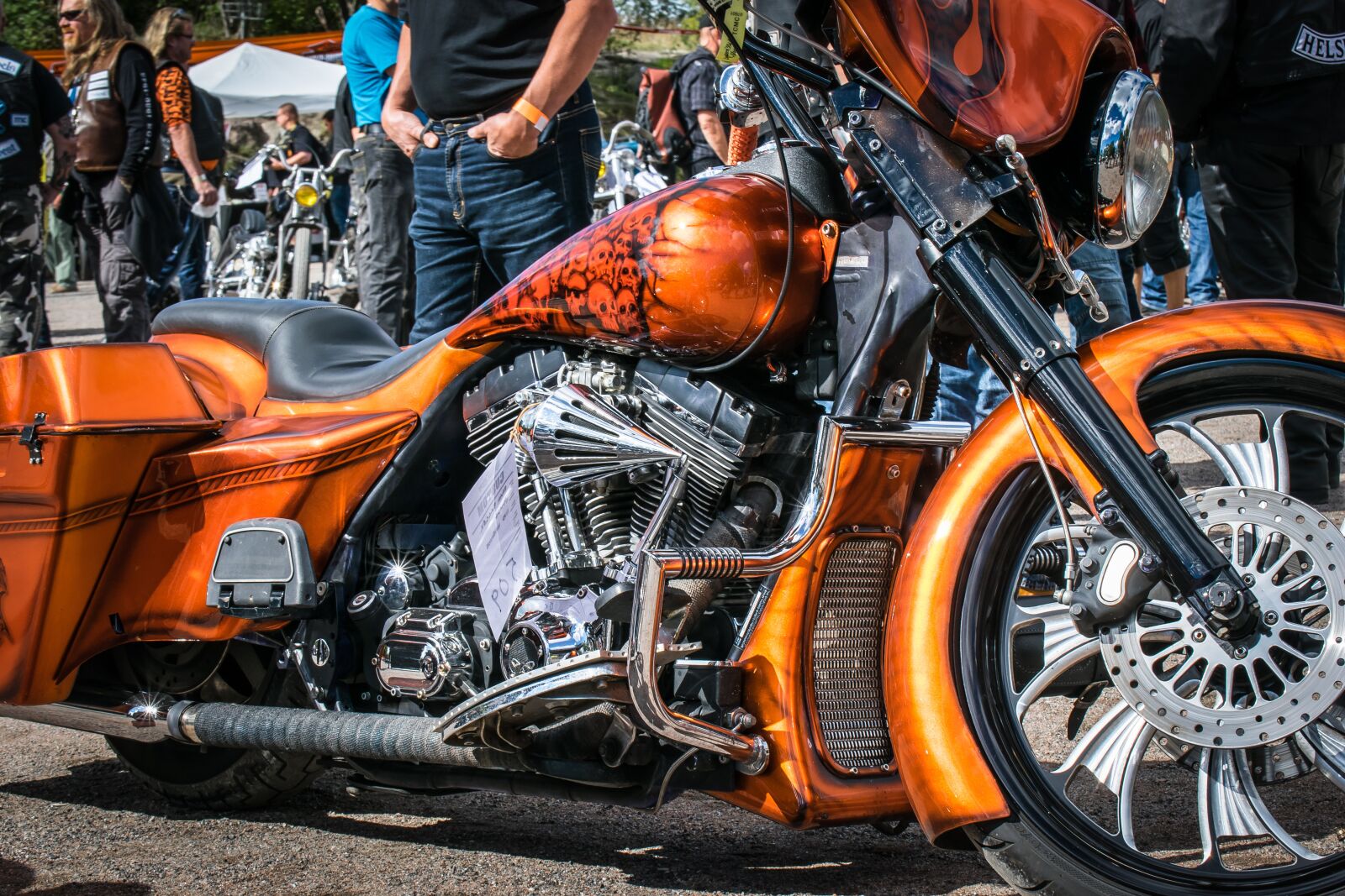 Nikon D3300 sample photo. Motorcycle, classic, exhibition photography