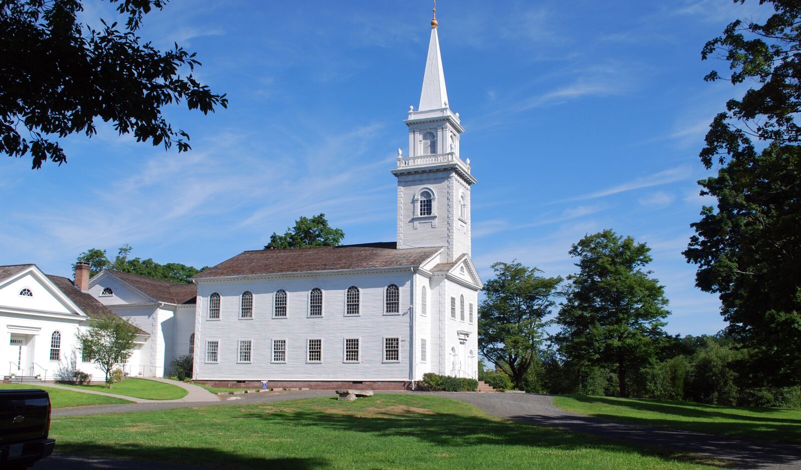 Nikon D60 sample photo. Church, sky, east haddam photography