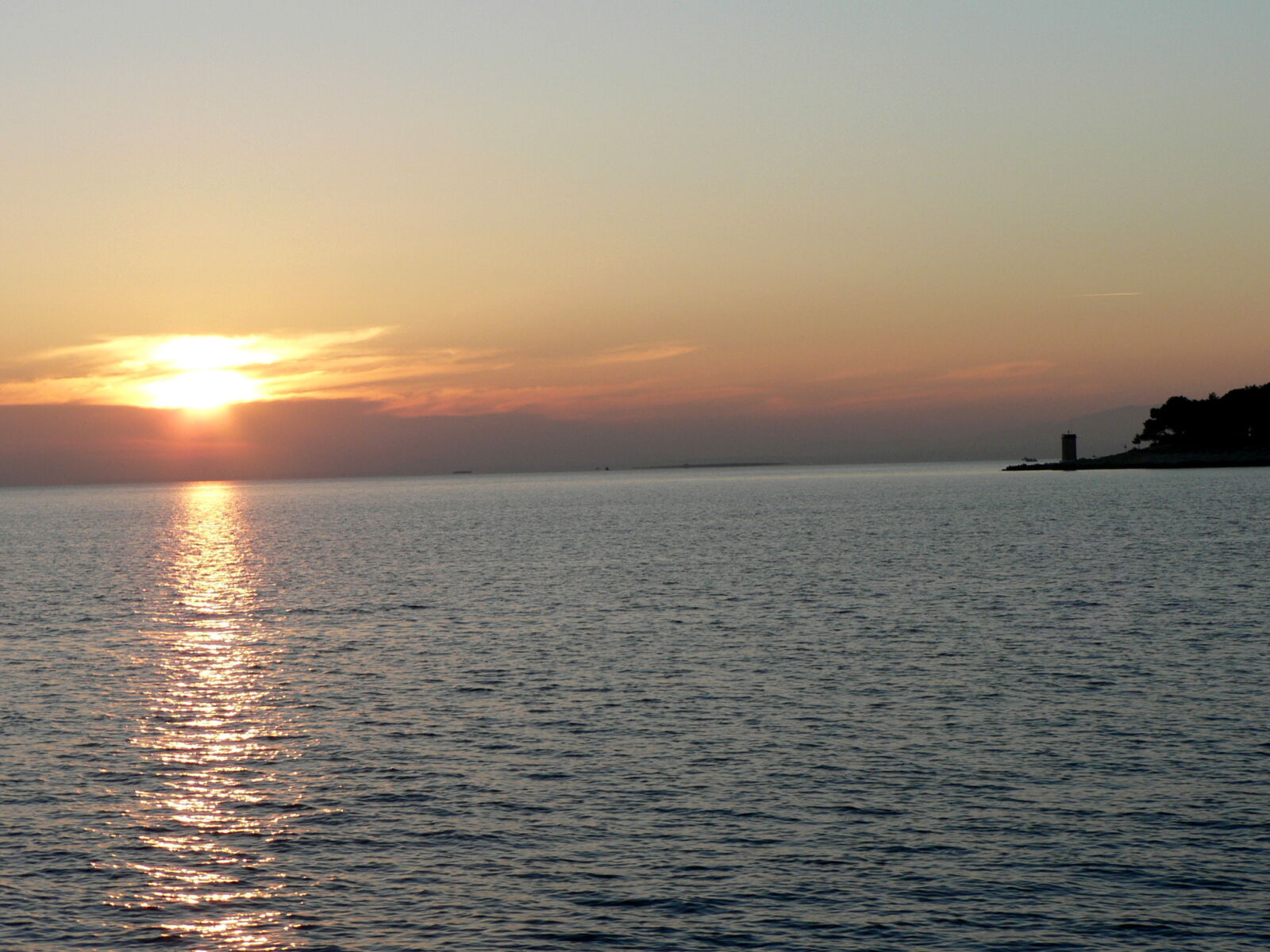 Panasonic DMC-FZ5 sample photo. Sea, sunset photography