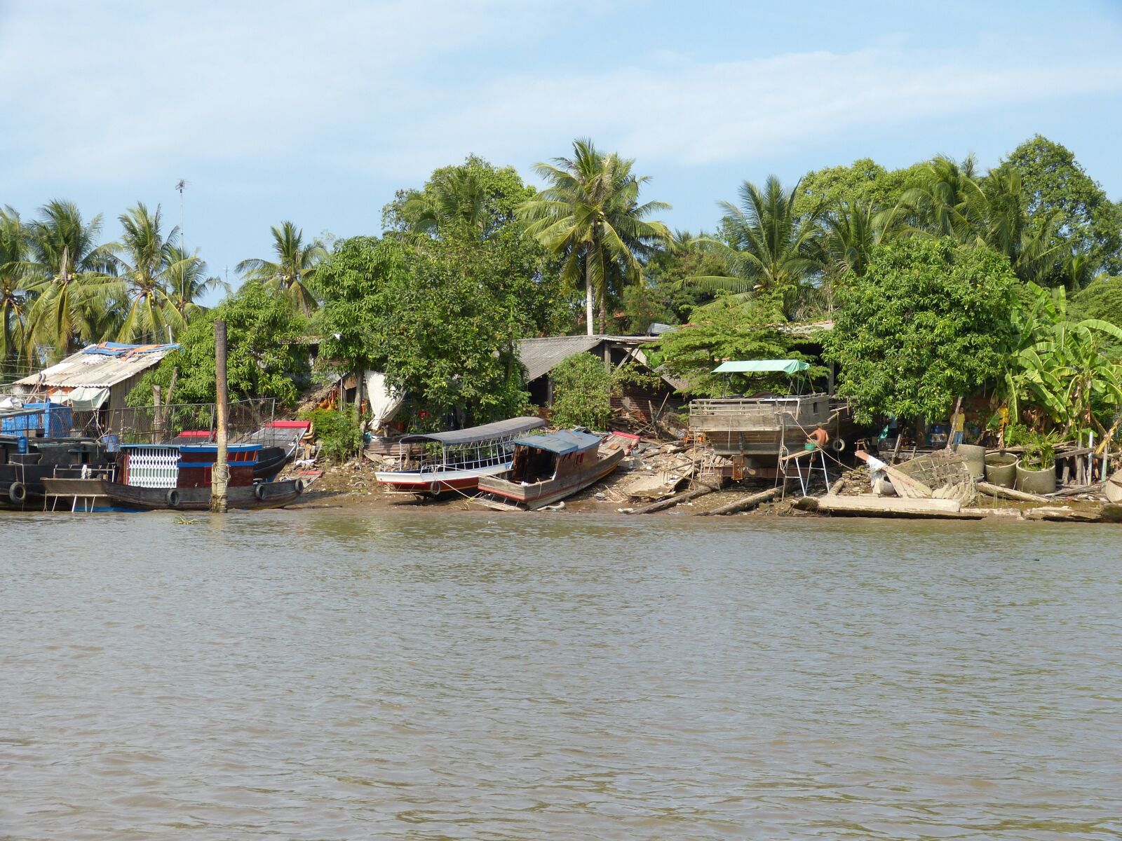 Panasonic Lumix DMC-FZ150 sample photo. Vietnam, mekong river, mekong photography