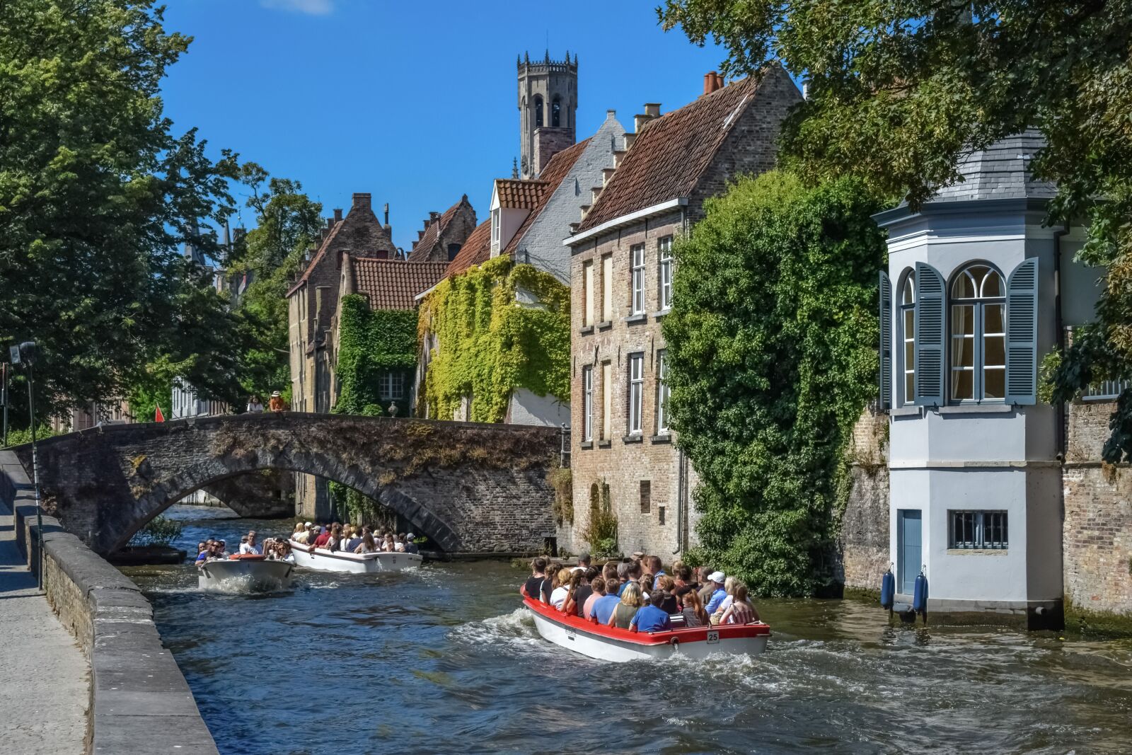 Nikon D3300 sample photo. Belgium, brugge, canal photography