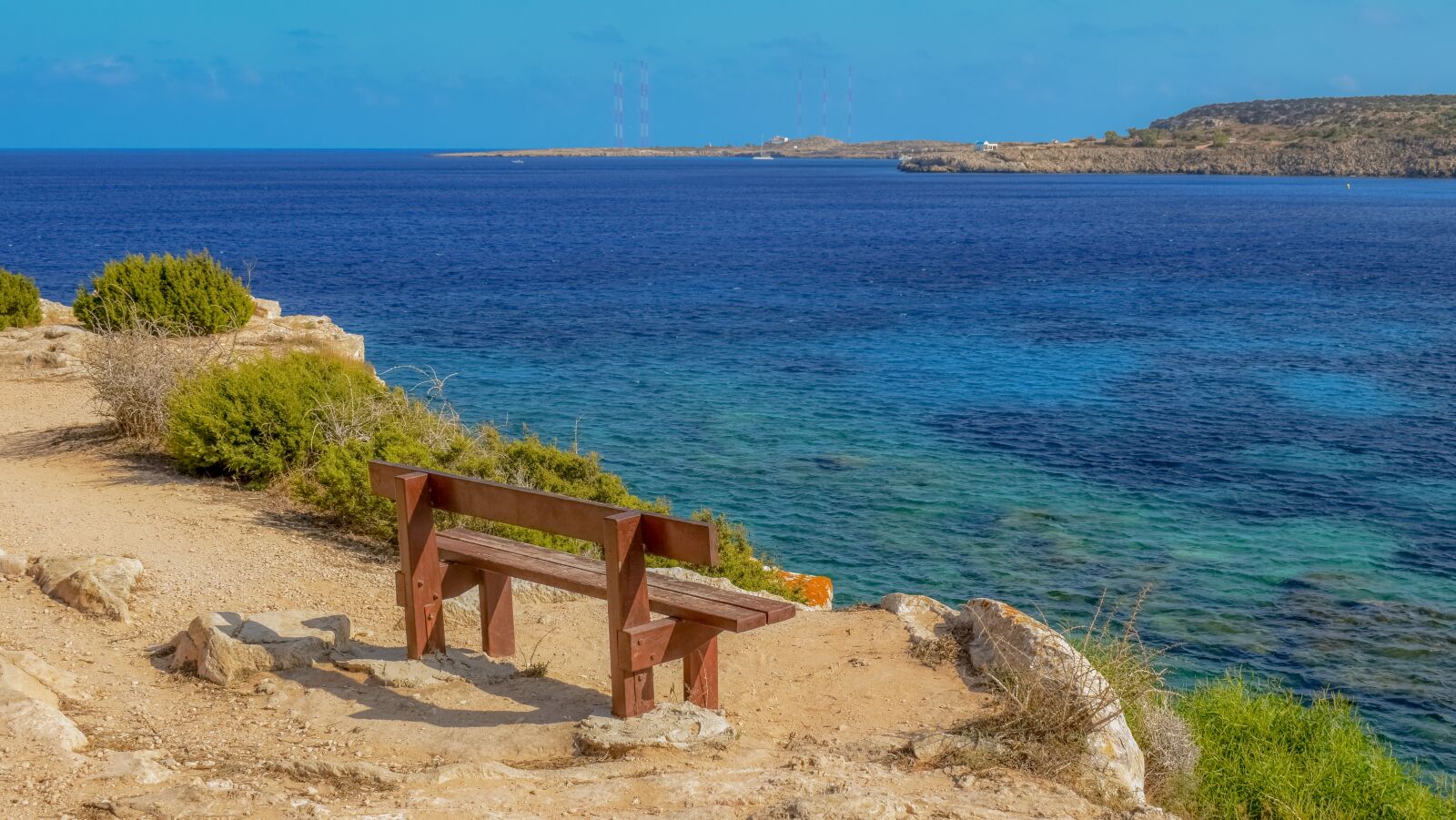 Nikon D3300 sample photo. View point, bench, sea photography