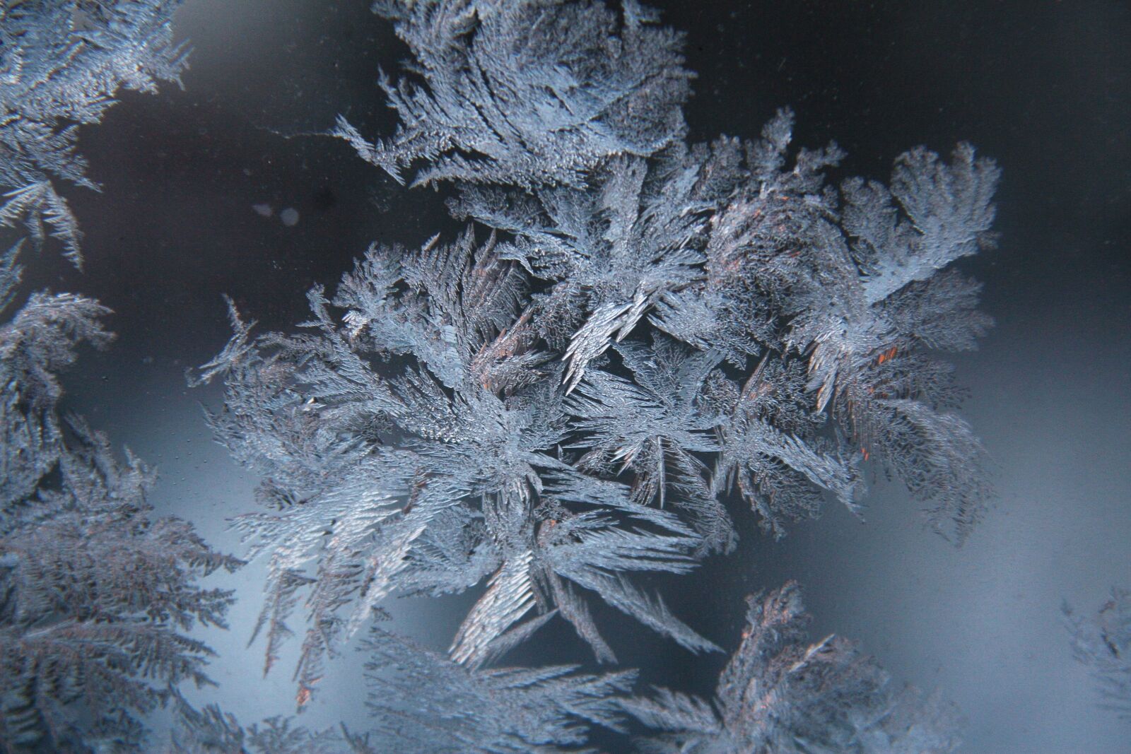 Canon EOS 30D sample photo. Crystals, frost, crystal photography
