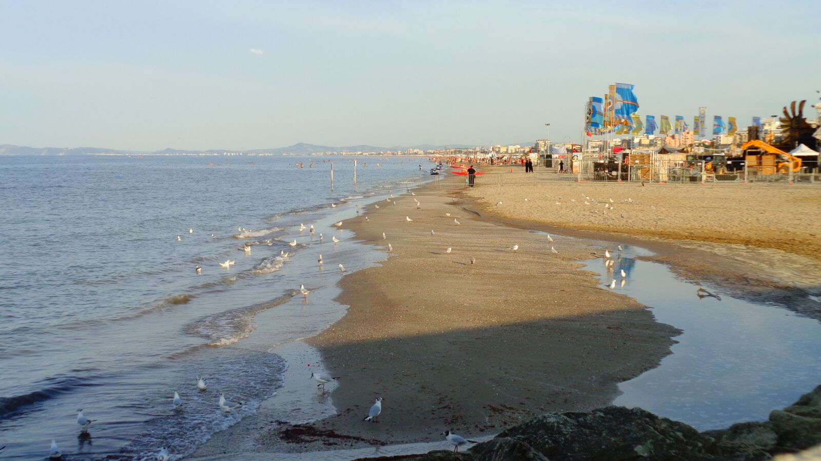 Sony Cyber-shot DSC-W830 sample photo. Rimini, waterfront, beach photography