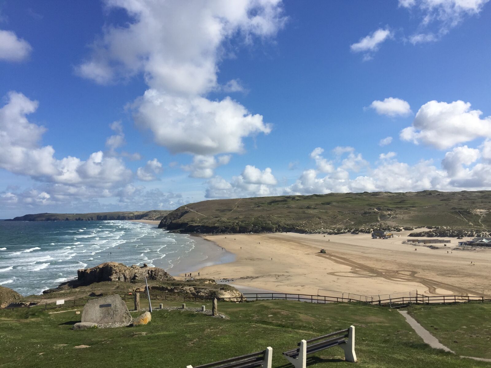 Apple iPhone 6 sample photo. Perranporth, beach, cornwall photography