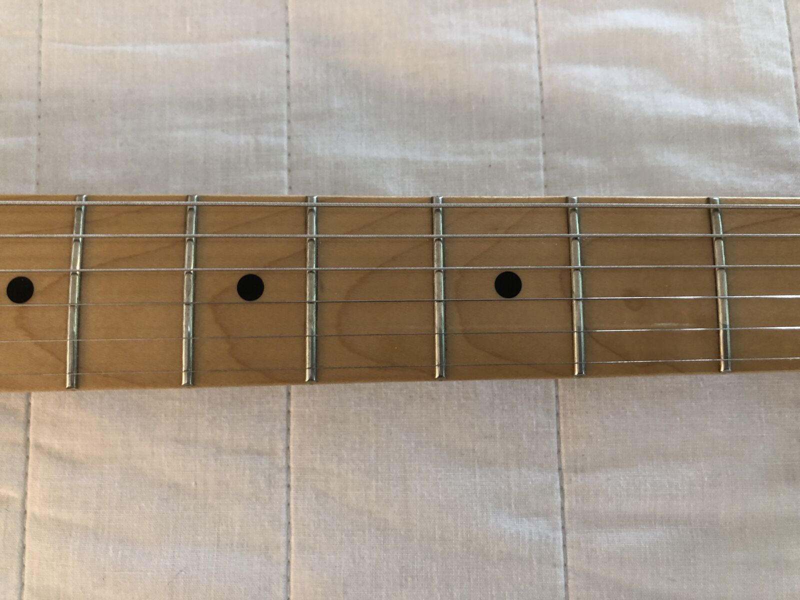 iPhone 8 Plus back dual camera 3.99mm f/1.8 sample photo. Fender, stratocaster, guitar photography