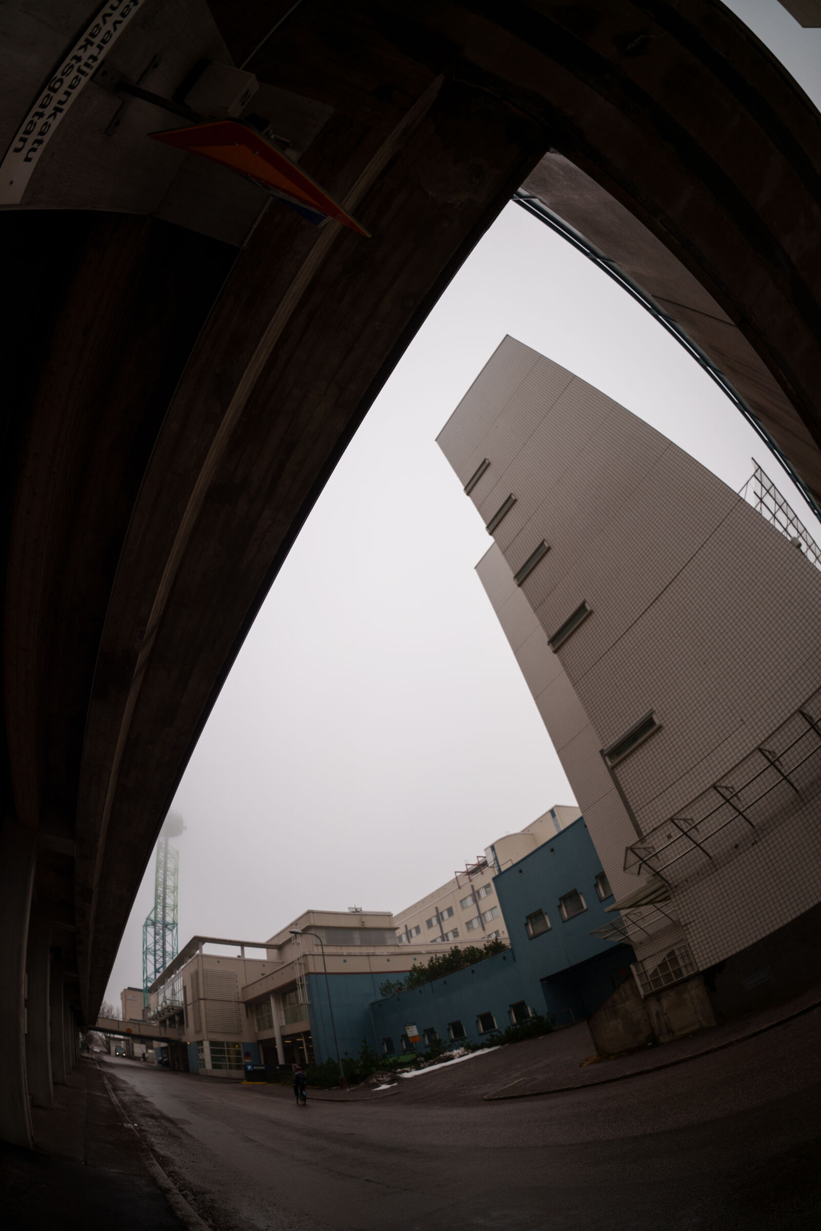 Sigma 15mm F1.4 DG DN Diagonal Fisheye Art sample photo. Concrete street photography