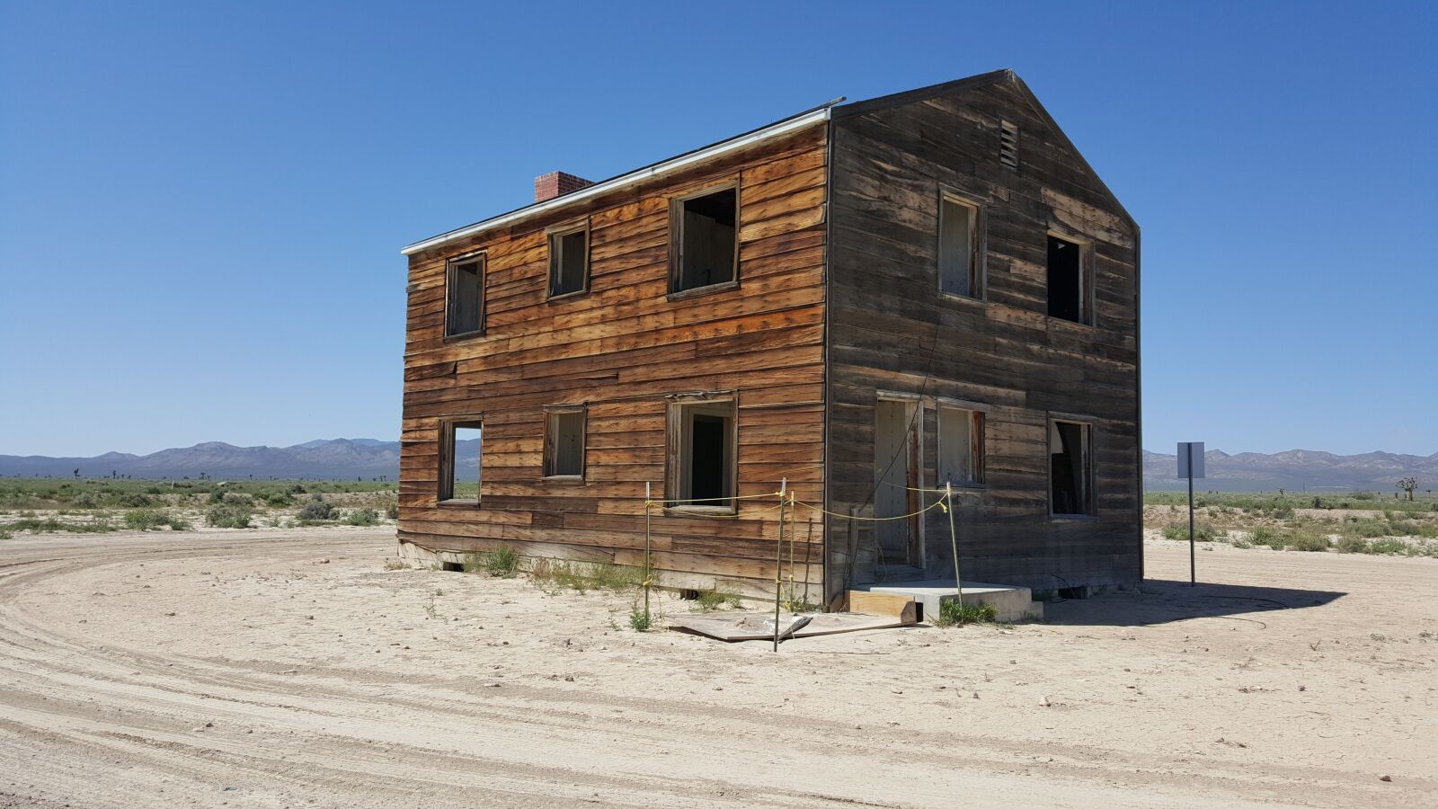 Samsung Galaxy S6 sample photo. Nevada nuclear test facility photography