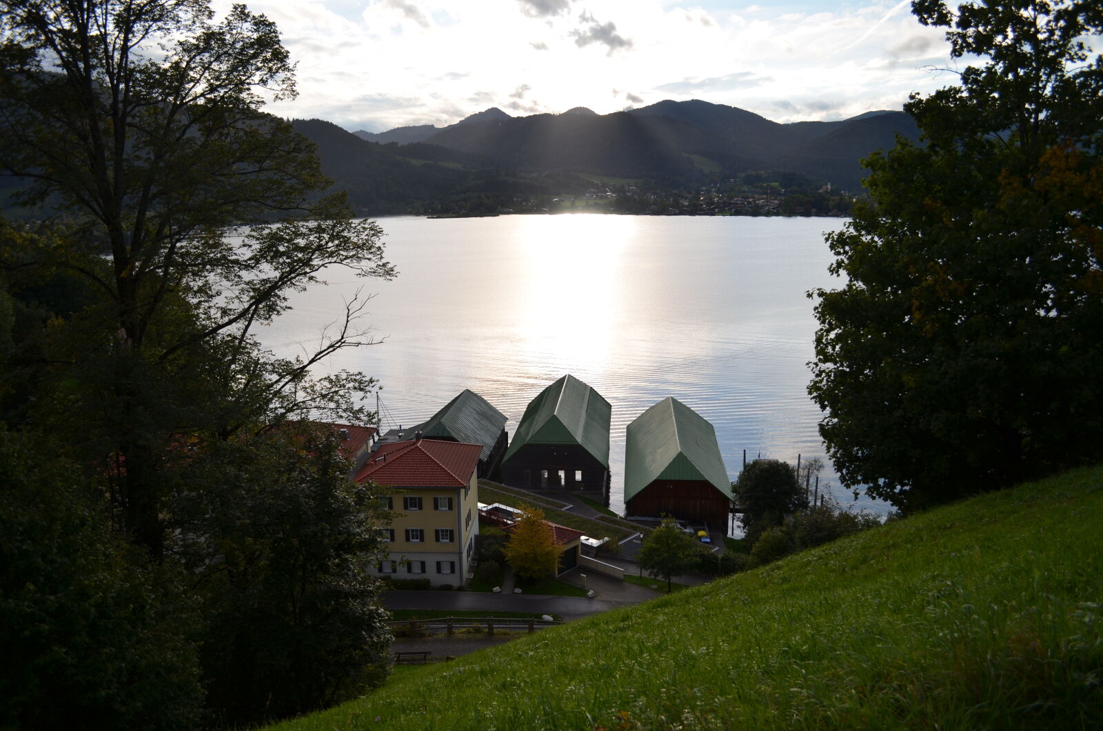 Nikon D5100 sample photo. Berge, landschaft, see, sonne photography