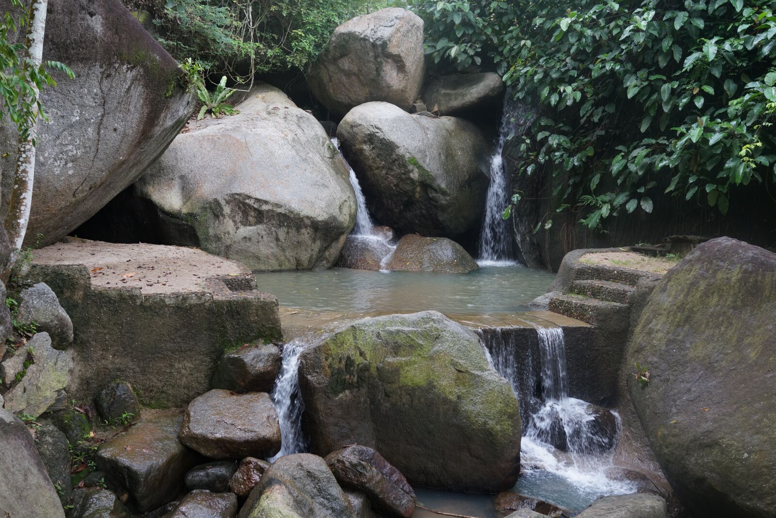 Sony Cyber-shot DSC-RX1R sample photo. Waterfall, upstream, source photography