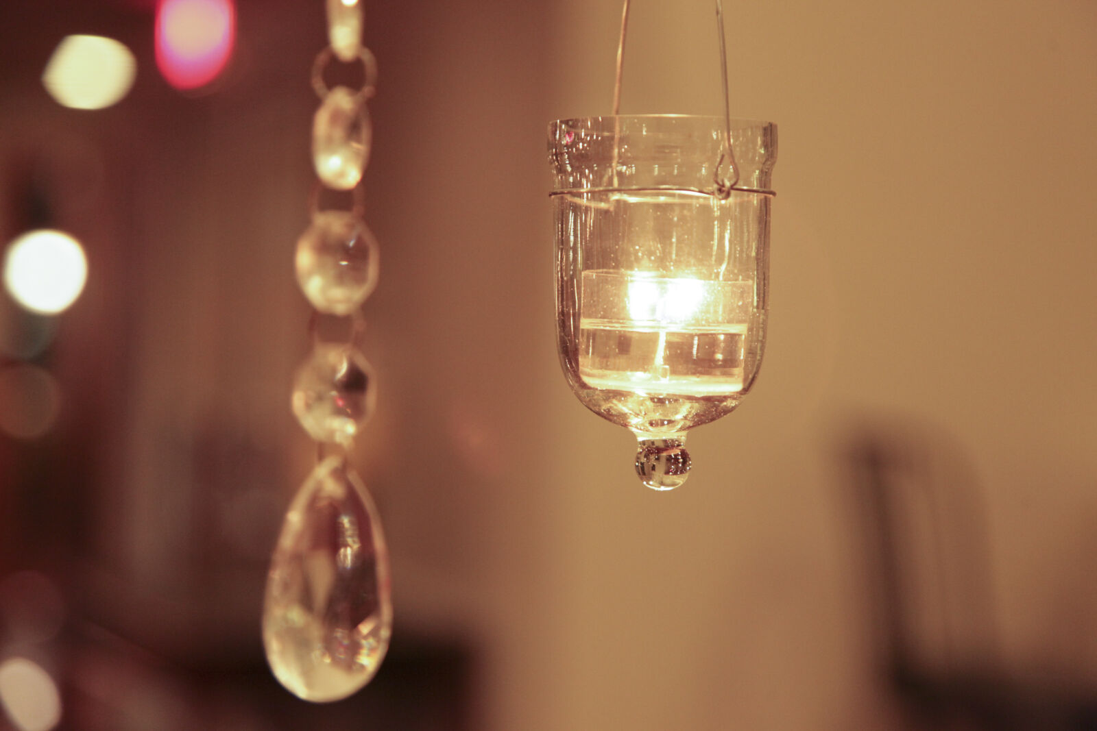 Canon EOS 5D Mark II sample photo. Candle, holder, decoration, tea photography