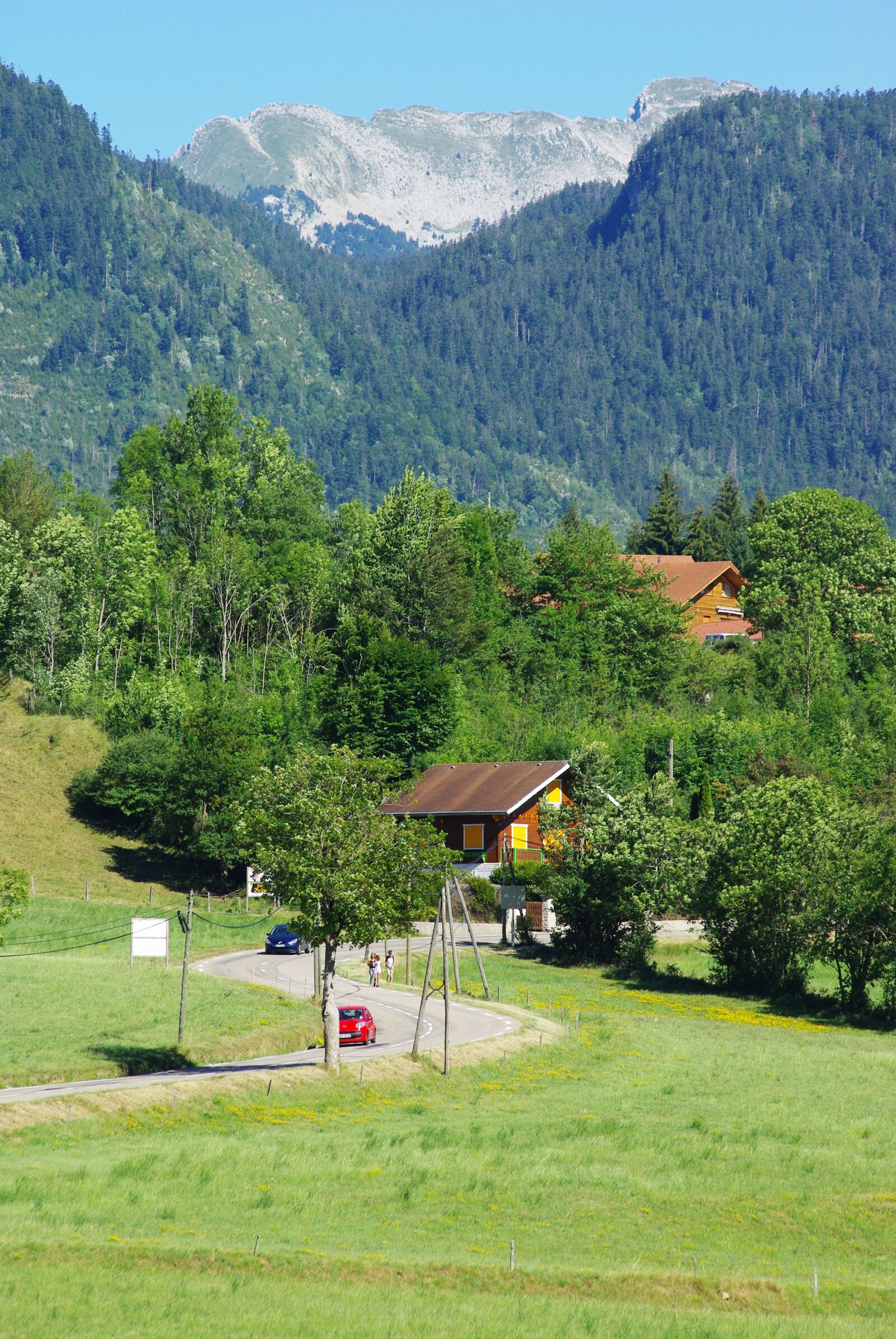 Pentax K200D sample photo. France, alps, vercors photography