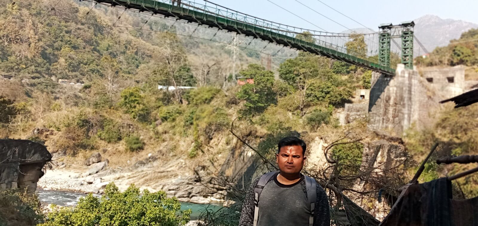 Samsung SM-A107F sample photo. Bridge, boy, adventure photography