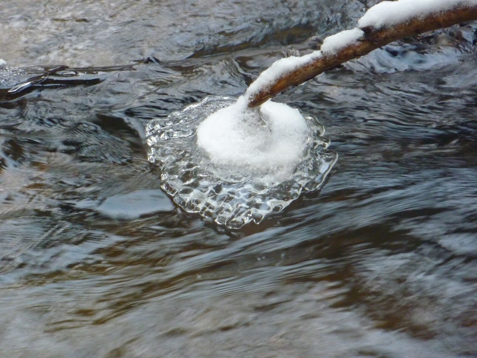 Panasonic DMC-TZ7 sample photo. Water, ice, nature photography