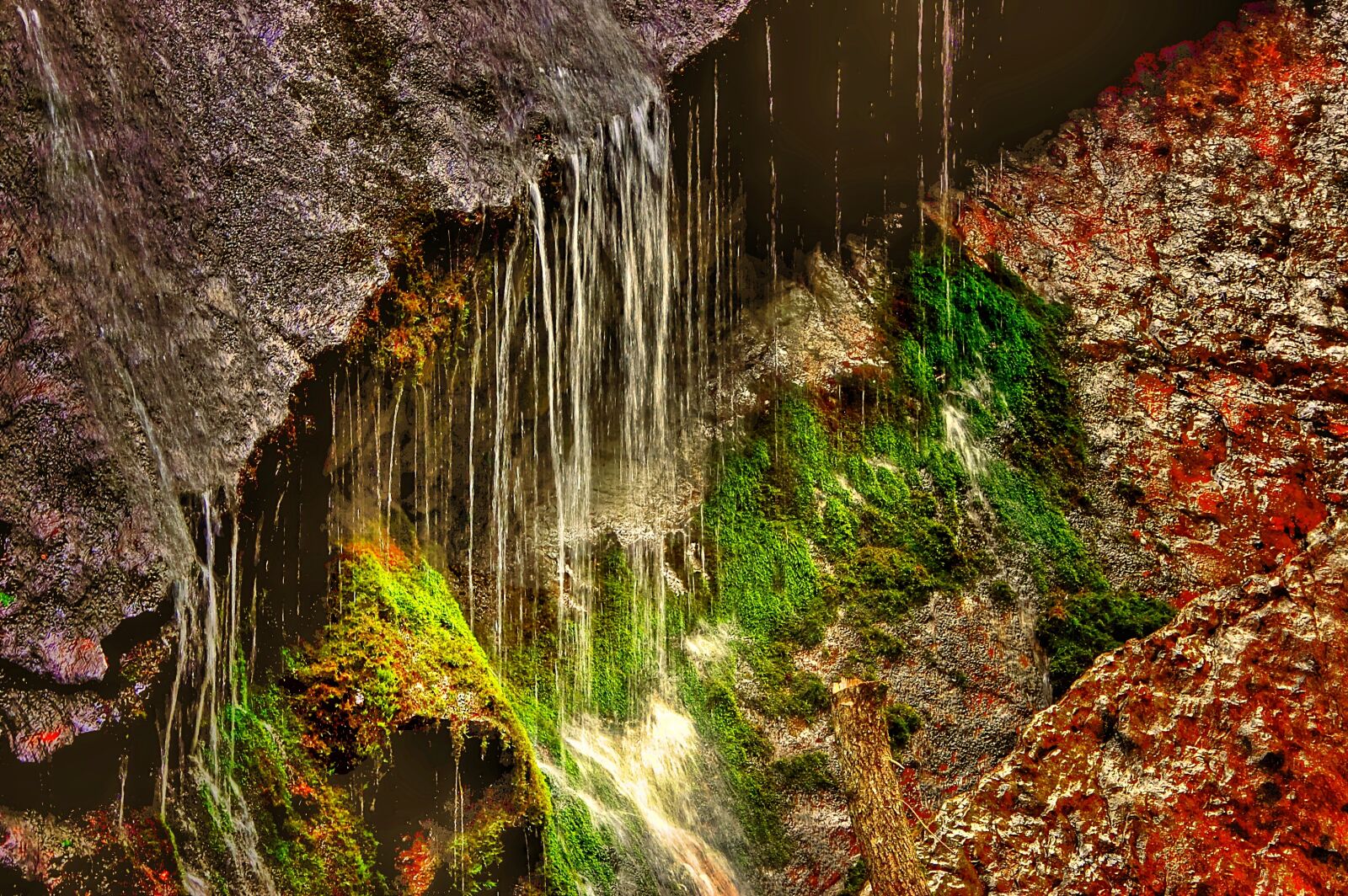 Nikon D40 sample photo. Clammy, waterfall, water photography