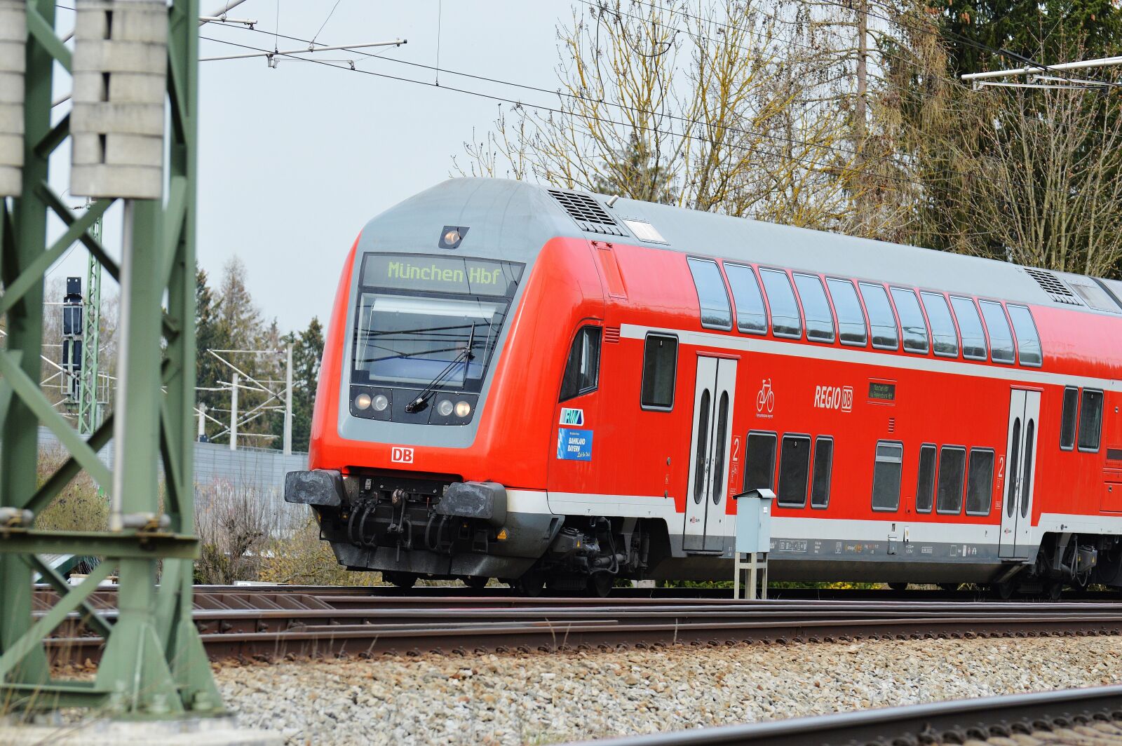 Nikon D3200 sample photo. Train, railway, public means photography