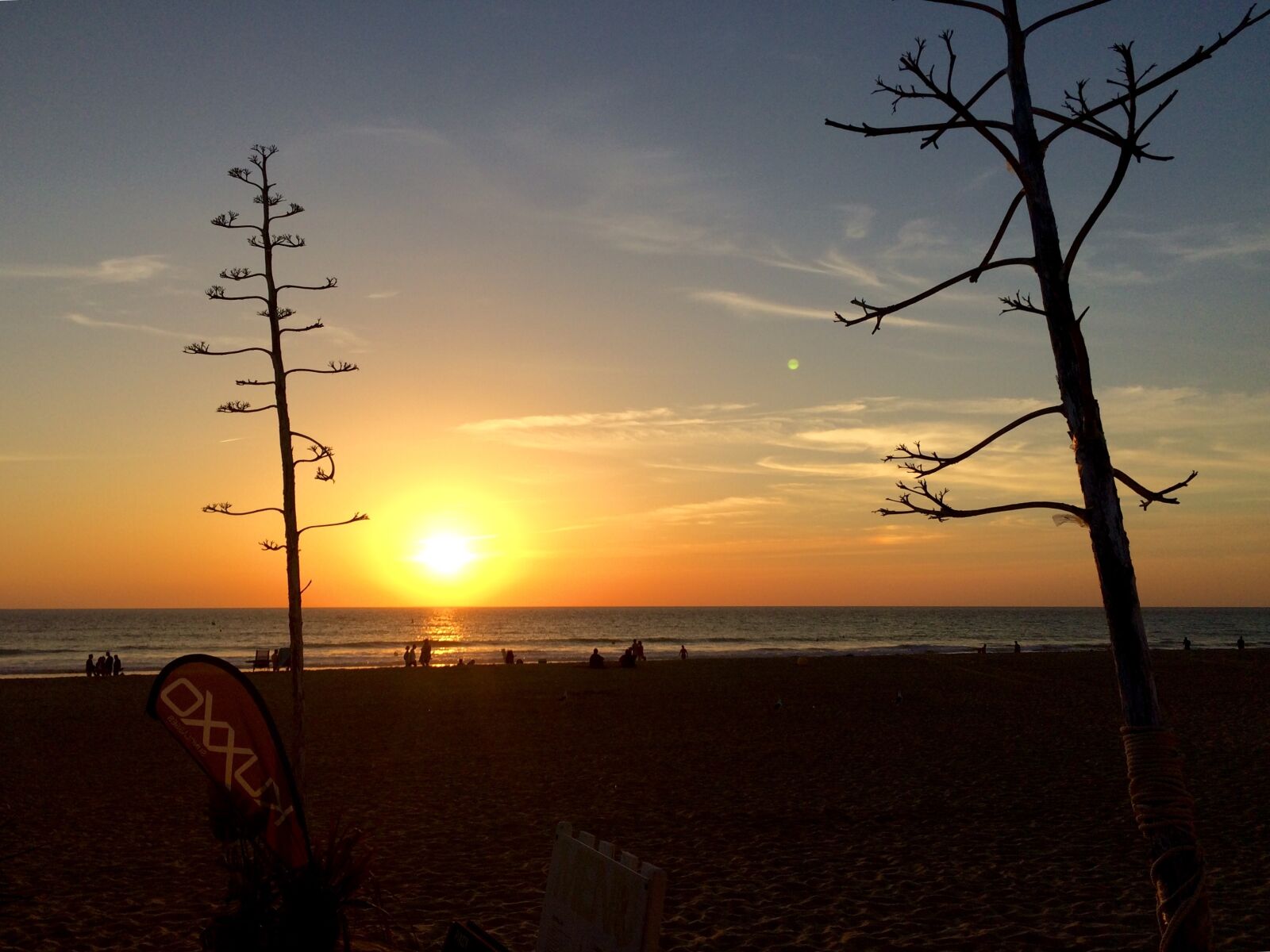Apple iPhone 5s sample photo. Sunset, beach, sun photography