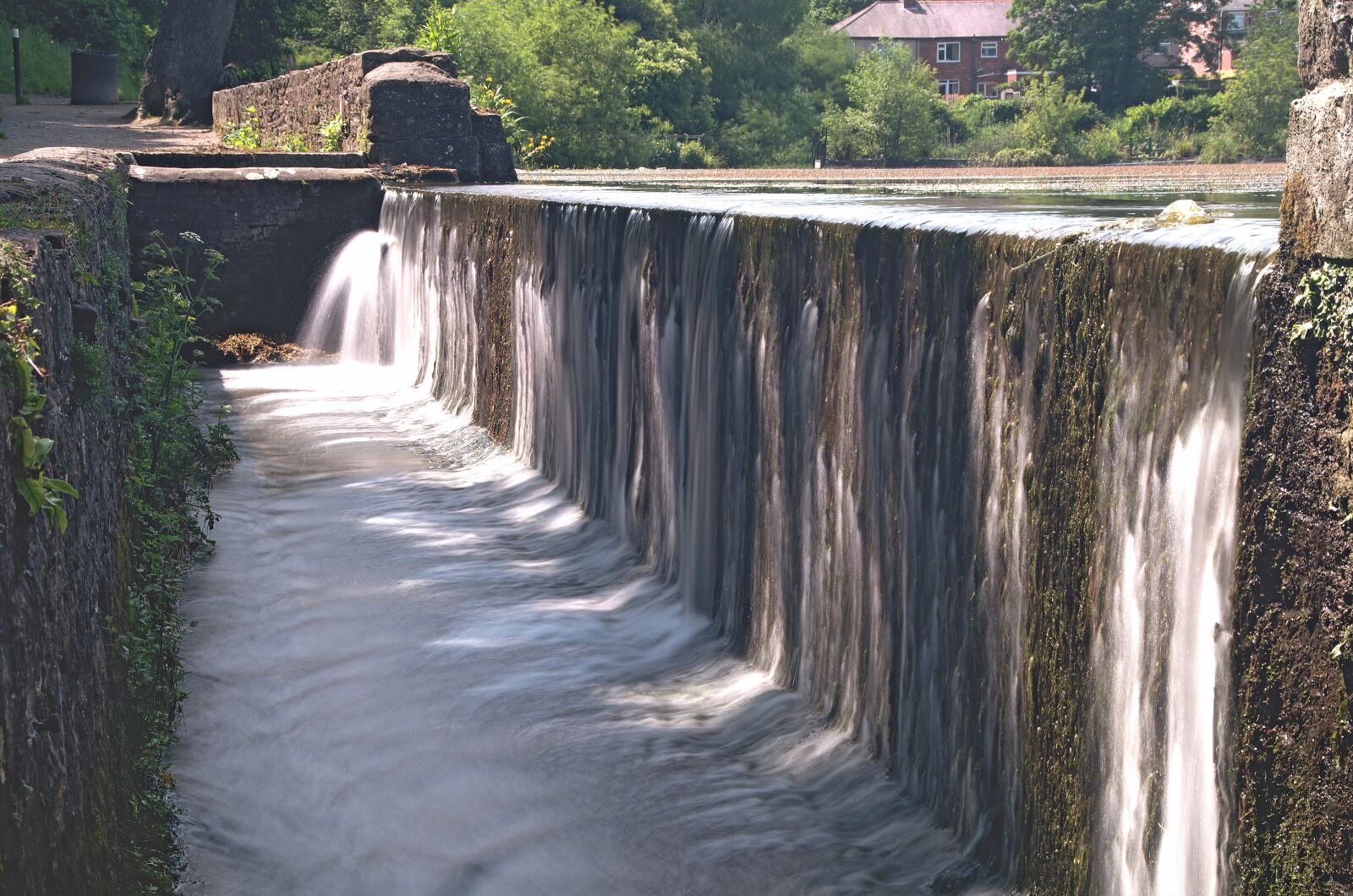 Nikon D5100 sample photo. Water flow, flow old photography
