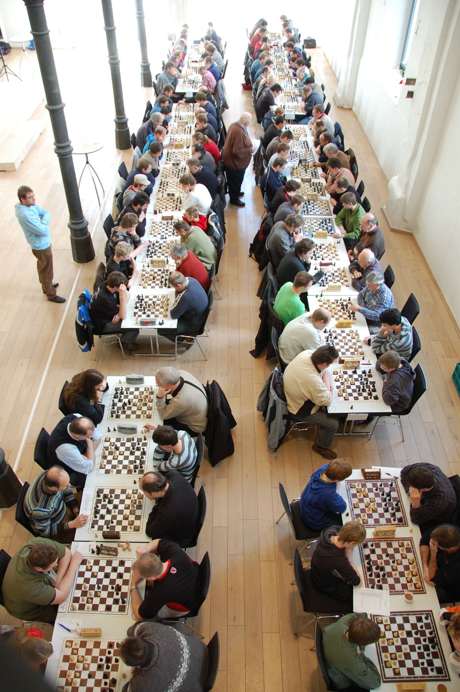 Nikon D40 sample photo. Chess, tournament, chess congress photography