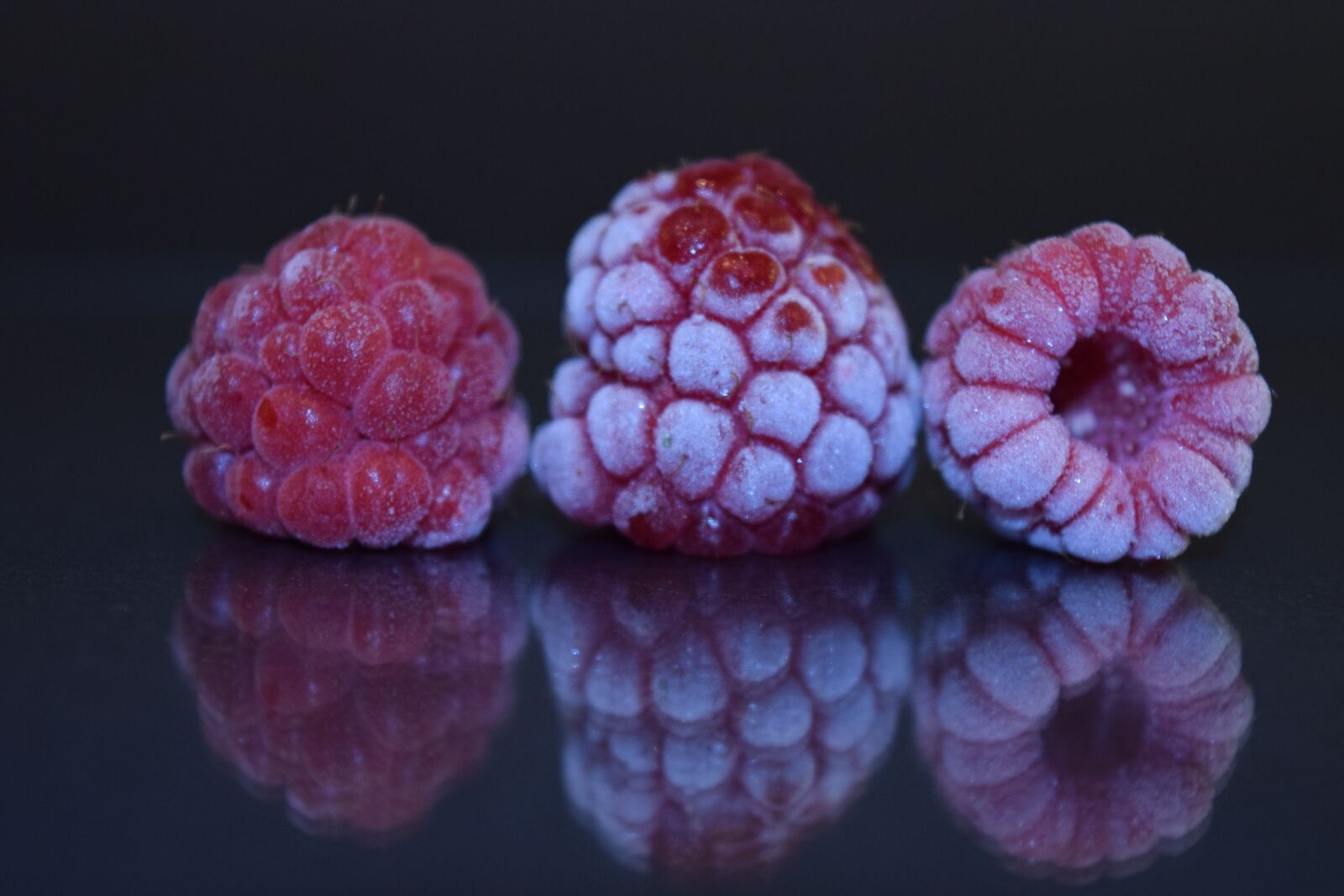 Nikon D3300 sample photo. Raspberries, red, close up photography