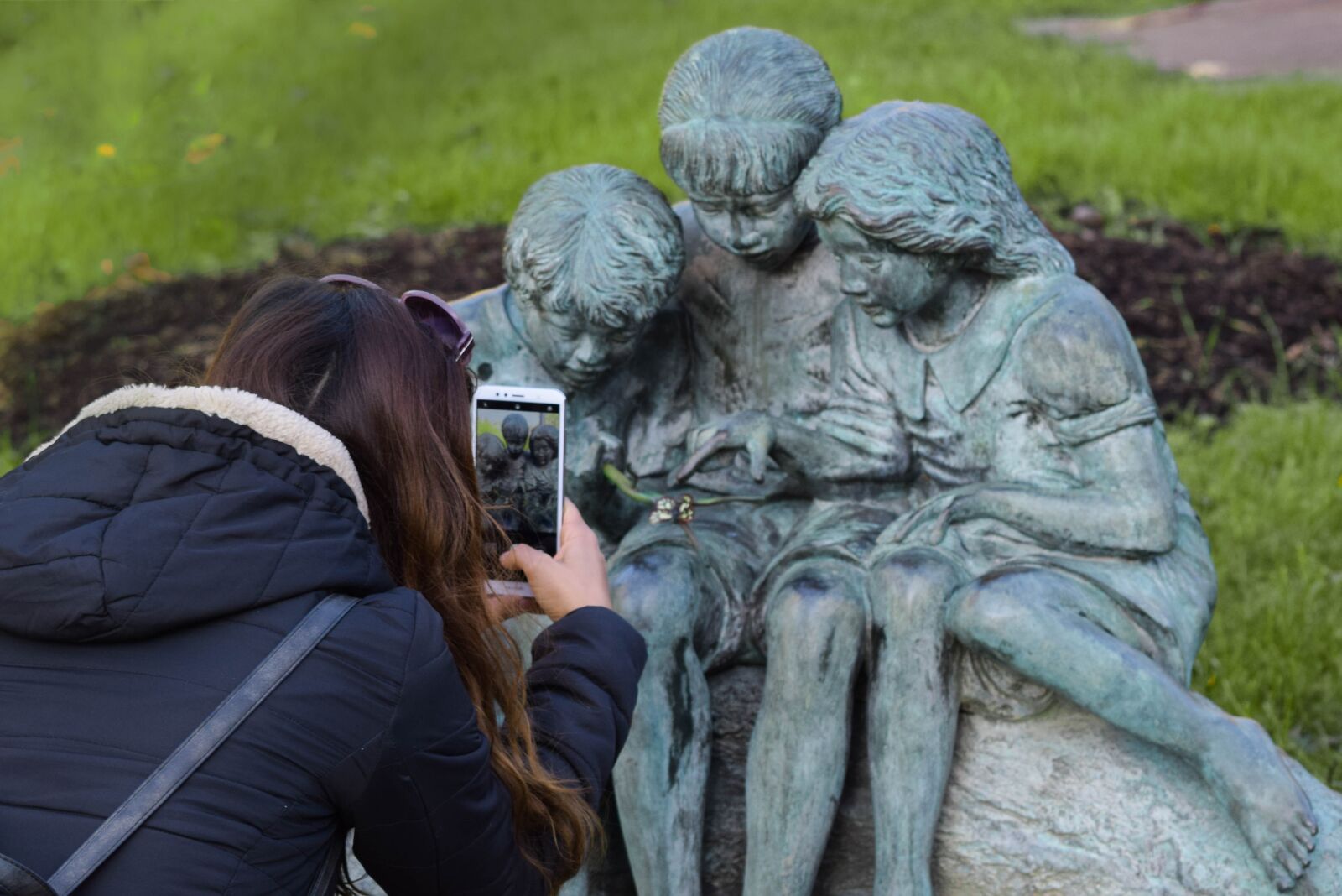 Nikon D5300 sample photo. Statue, art, people photography