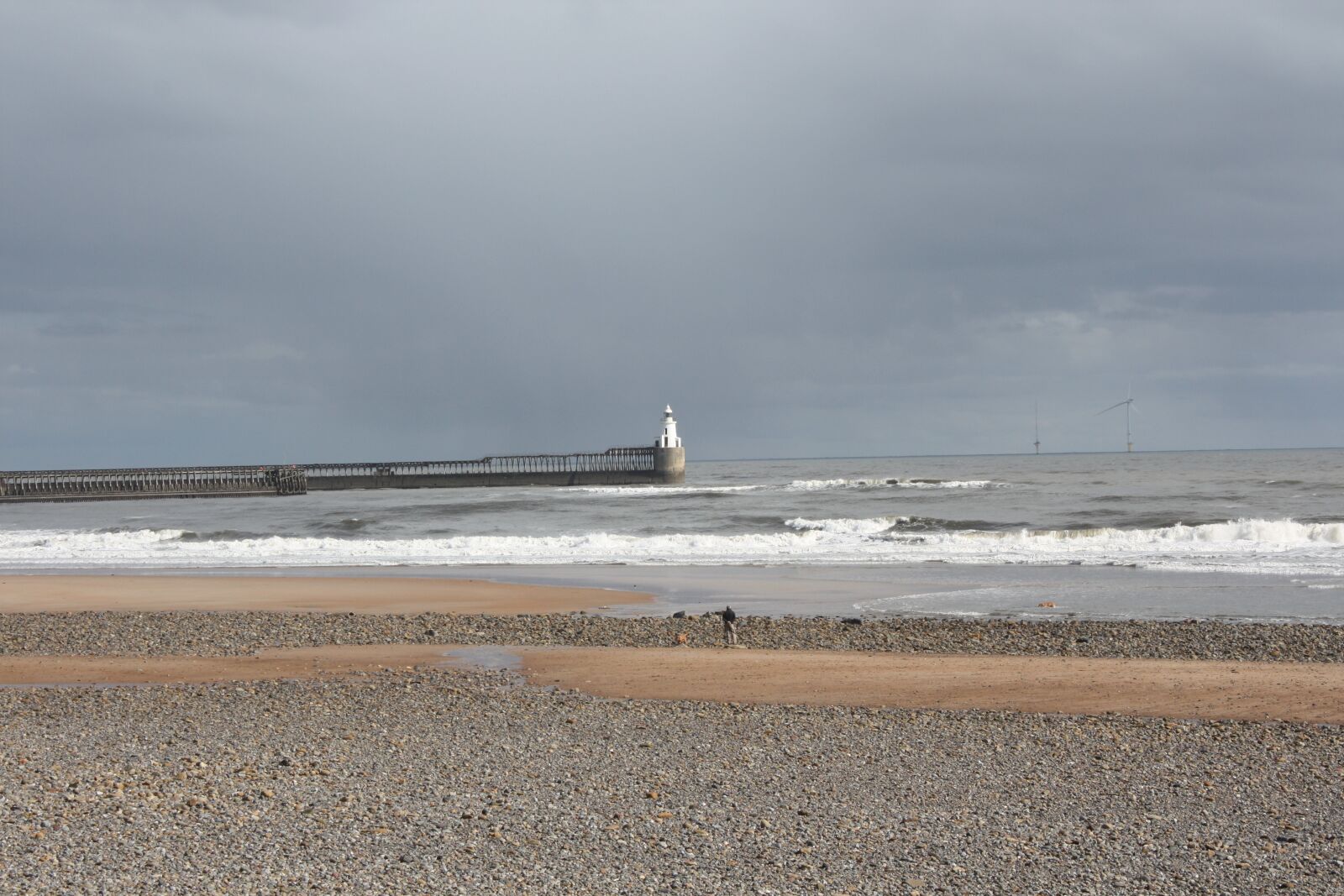 Canon EOS 450D (EOS Rebel XSi / EOS Kiss X2) sample photo. Blyth, beach, northumberland photography