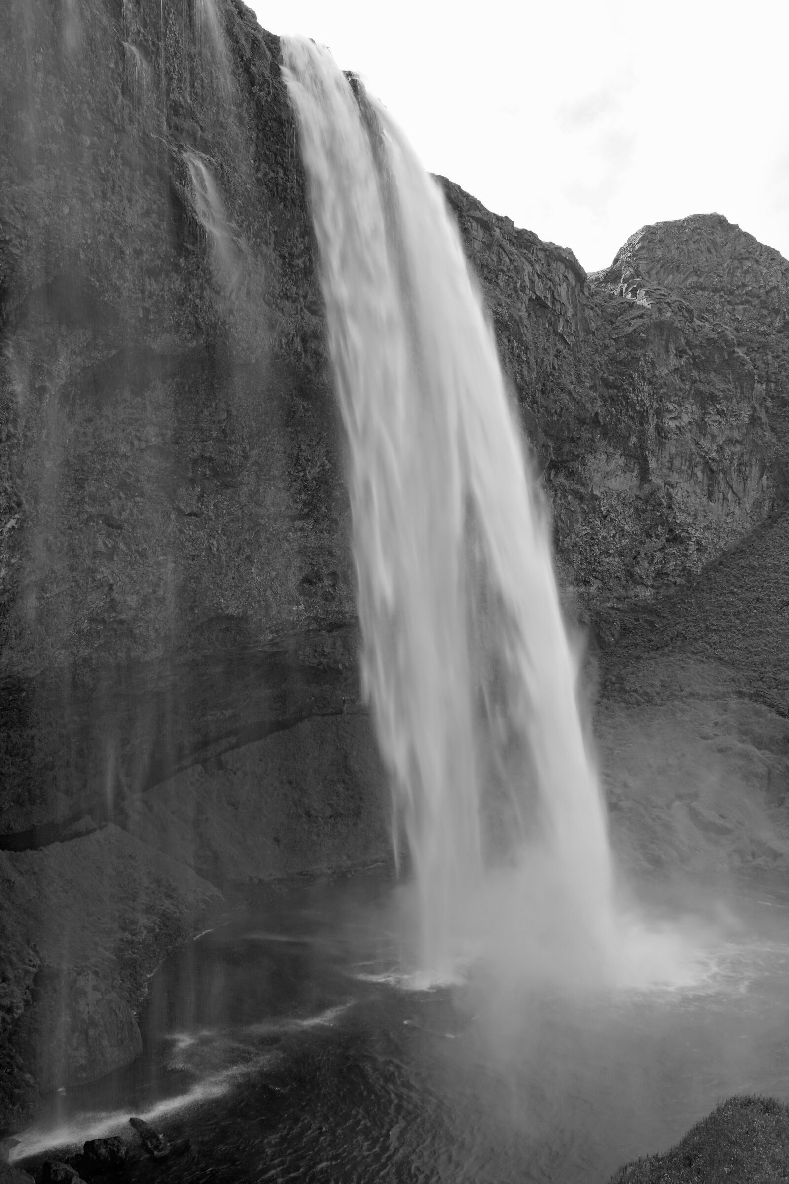 Sony a7 sample photo. Waterfall, iceland, seljalandsfoss photography