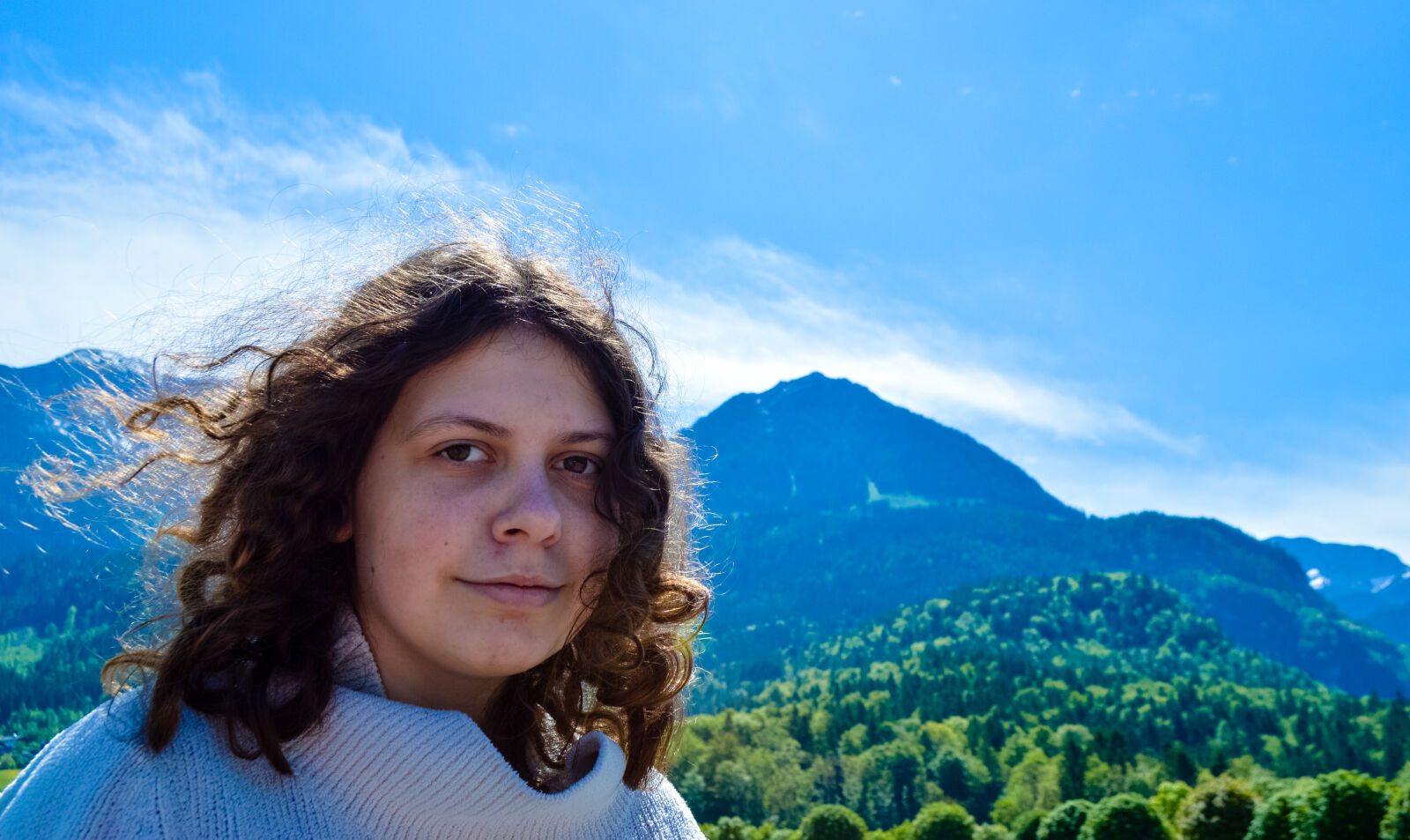 Nikon D3200 sample photo. Beautiful, girl, landscape, lovely photography
