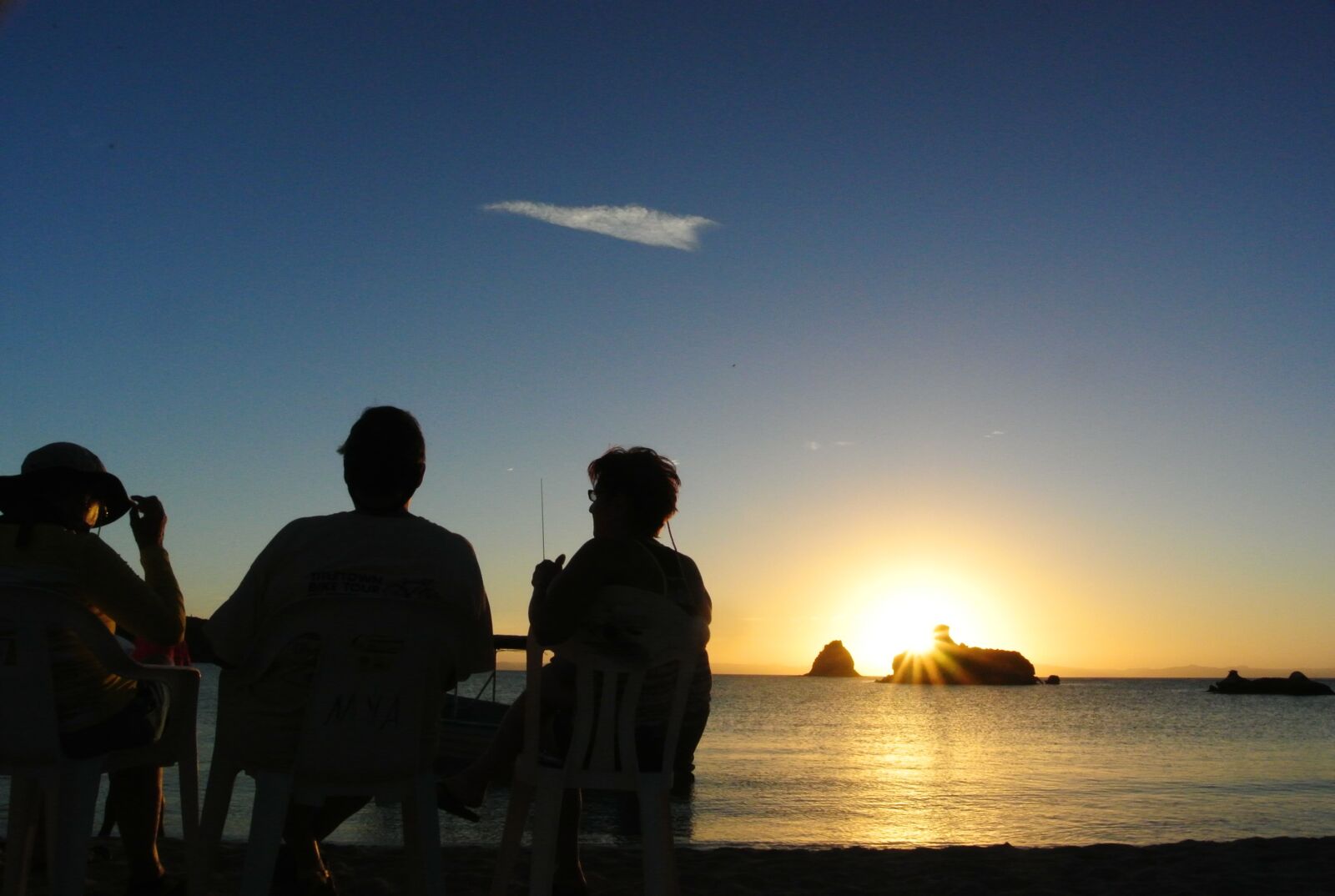 Nikon 1 Nikkor VR 10-30mm F3.5-5.6 sample photo. Beach, sunset, people photography