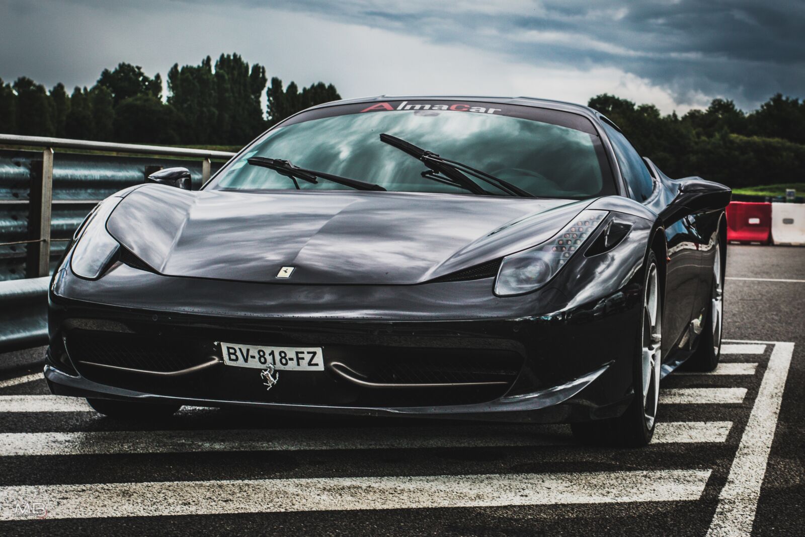 Canon EOS 70D sample photo. Ferrari, car, sport photography