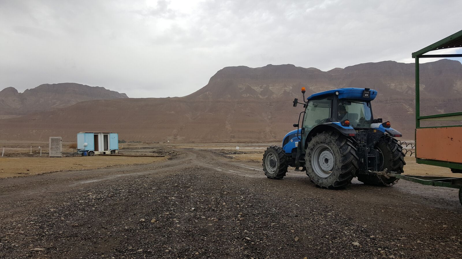 Samsung Galaxy S6 sample photo. Tractor, blue, new holland photography