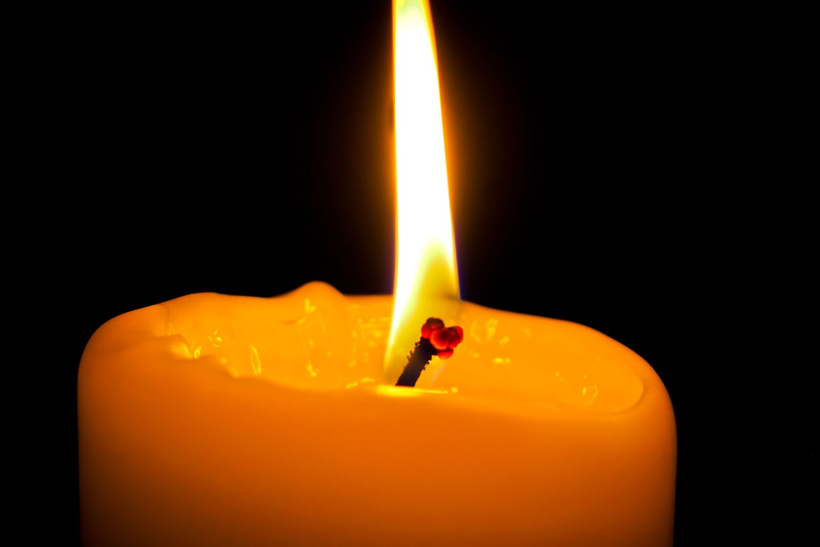 Olympus OM-D E-M10 sample photo. Candle, wax, wick photography