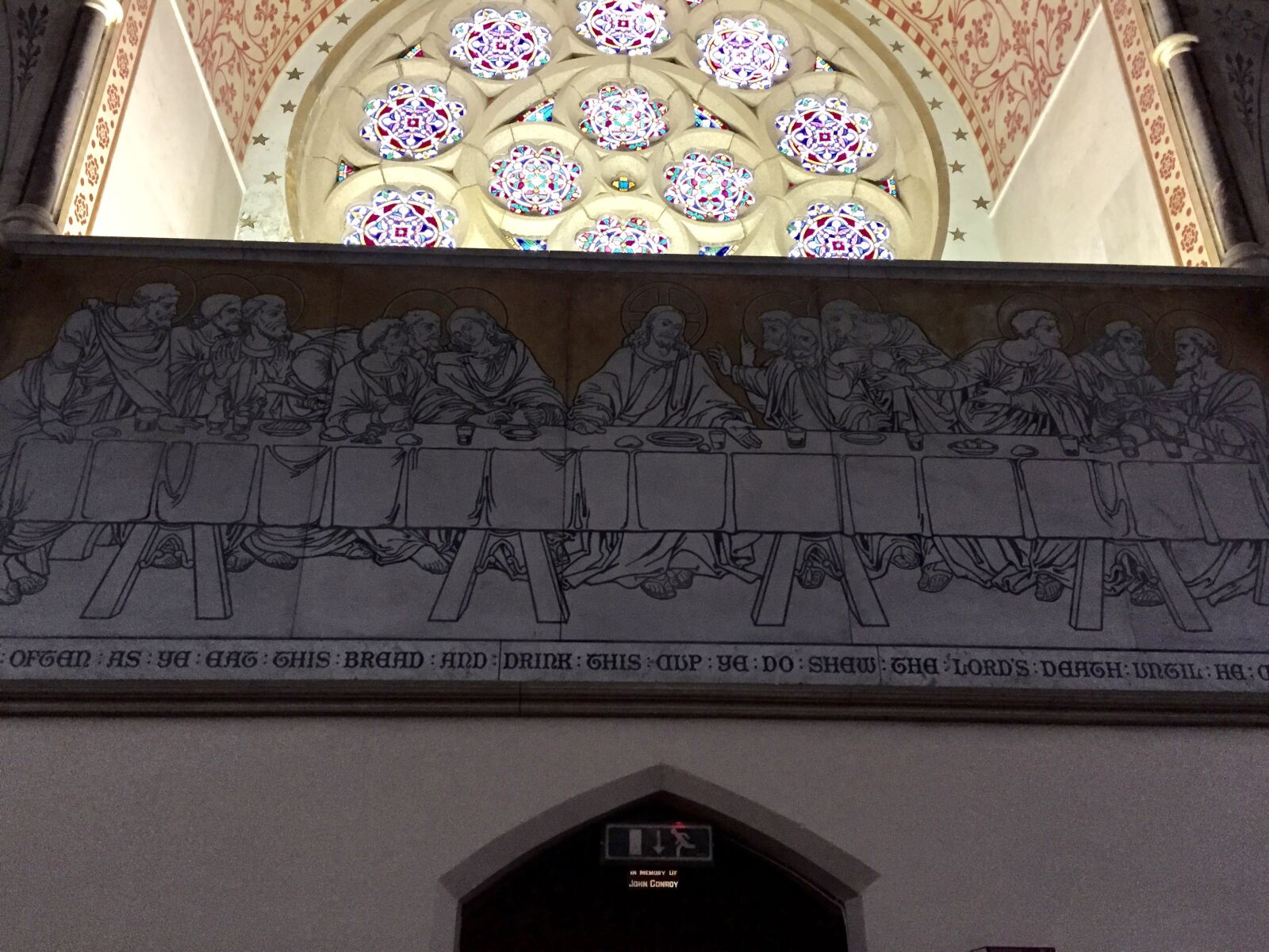 Apple iPhone 6 sample photo. Art, church, ireland photography
